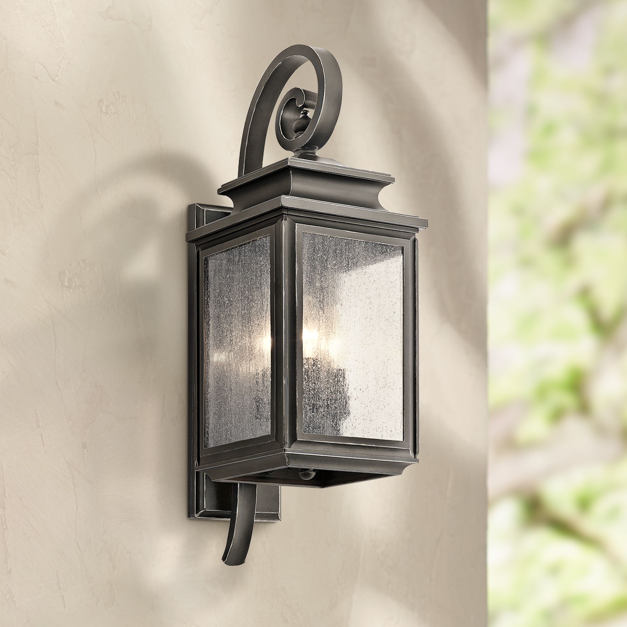 Kichler Wiscombe Park 21 3/4"H  Bronze Outdoor Wall Light
