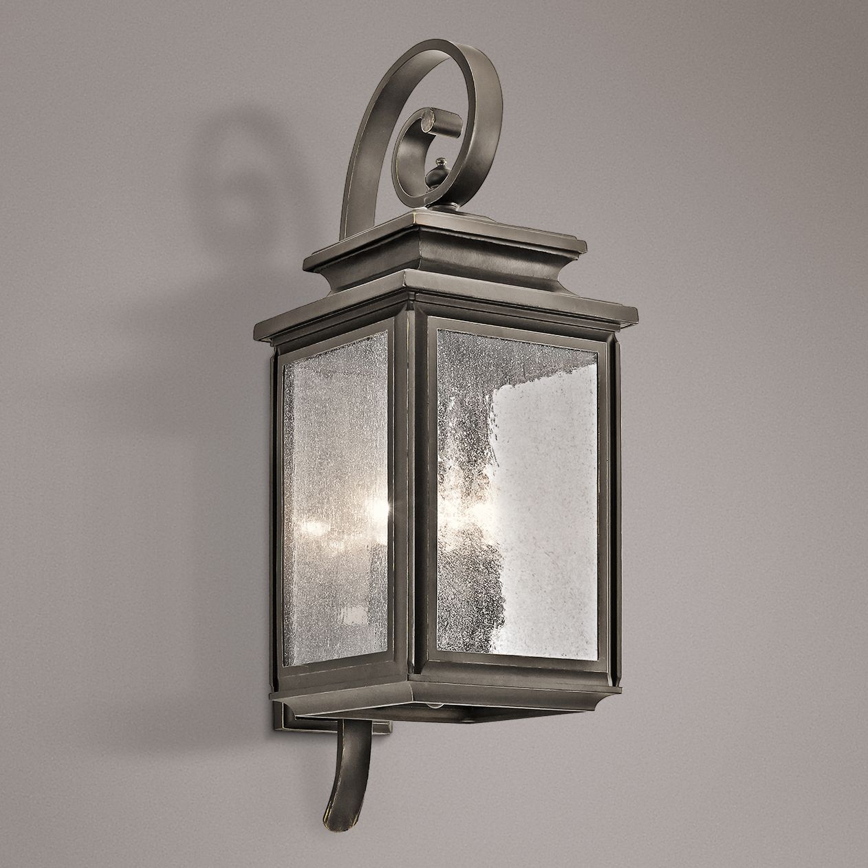 Kichler Wiscombe Park 26 1/4 H  Bronze Outdoor Wall Light