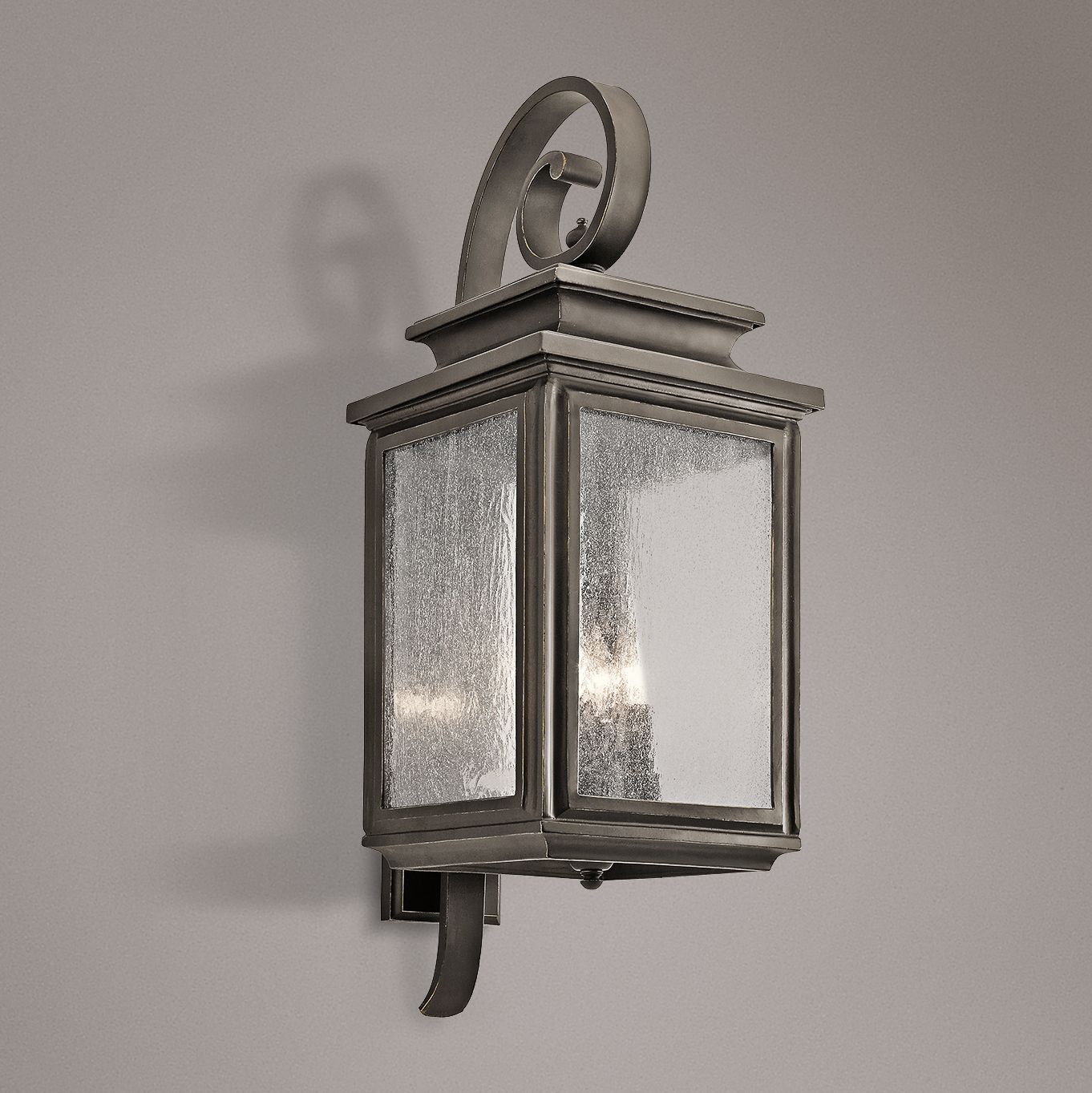 Kichler Wiscombe Park 30 1/2 H  Bronze Outdoor Wall Light