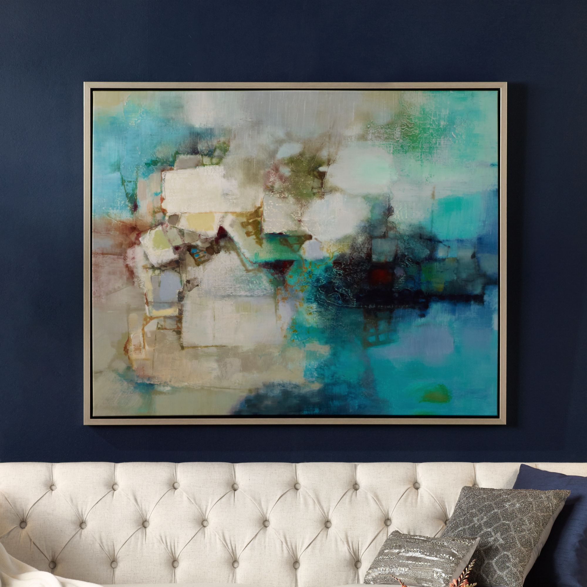 Headlights 53" Wide Framed Giclee Wall Art