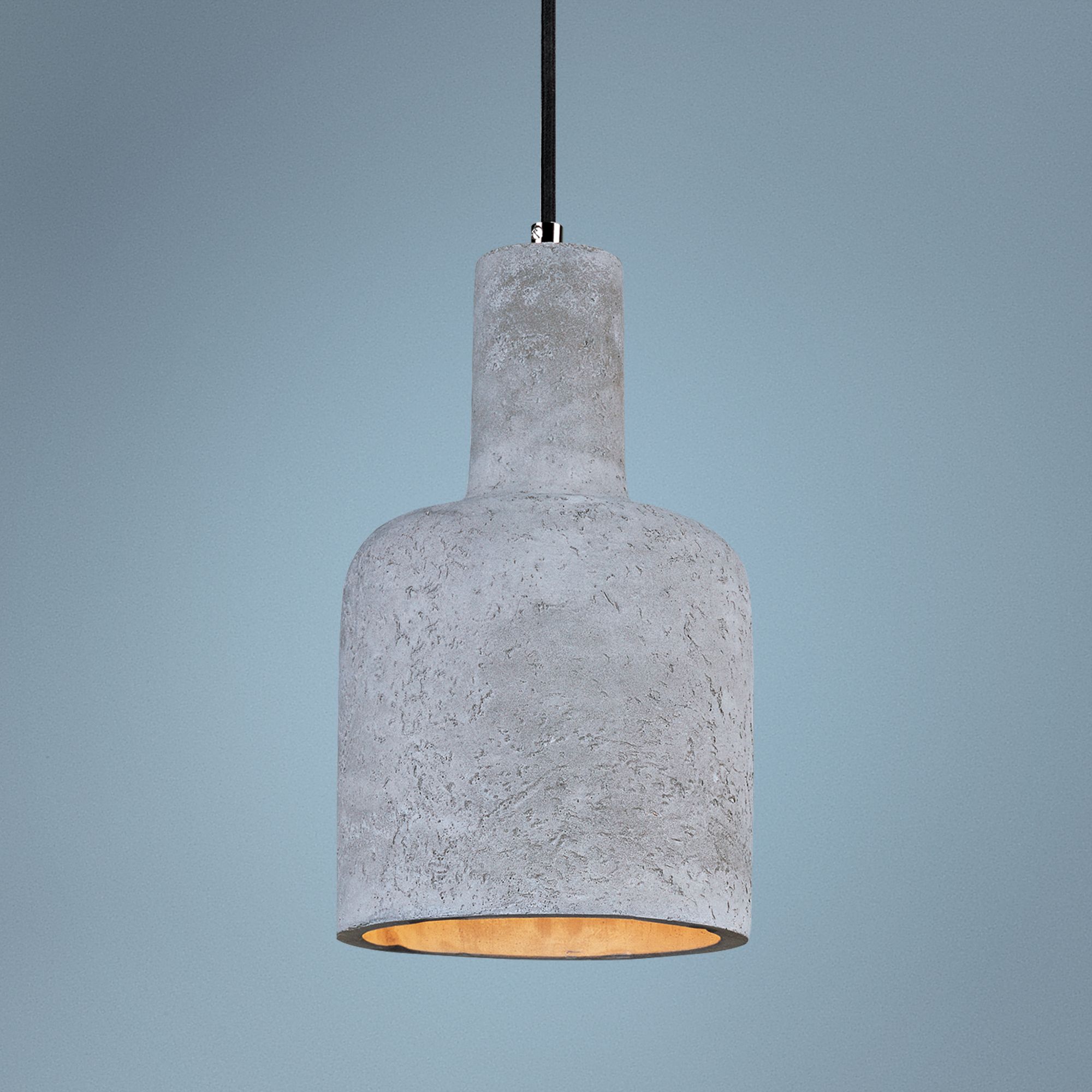 Maxim Crete 7 1/2"W LED Large Concrete Tier Mini Pendant