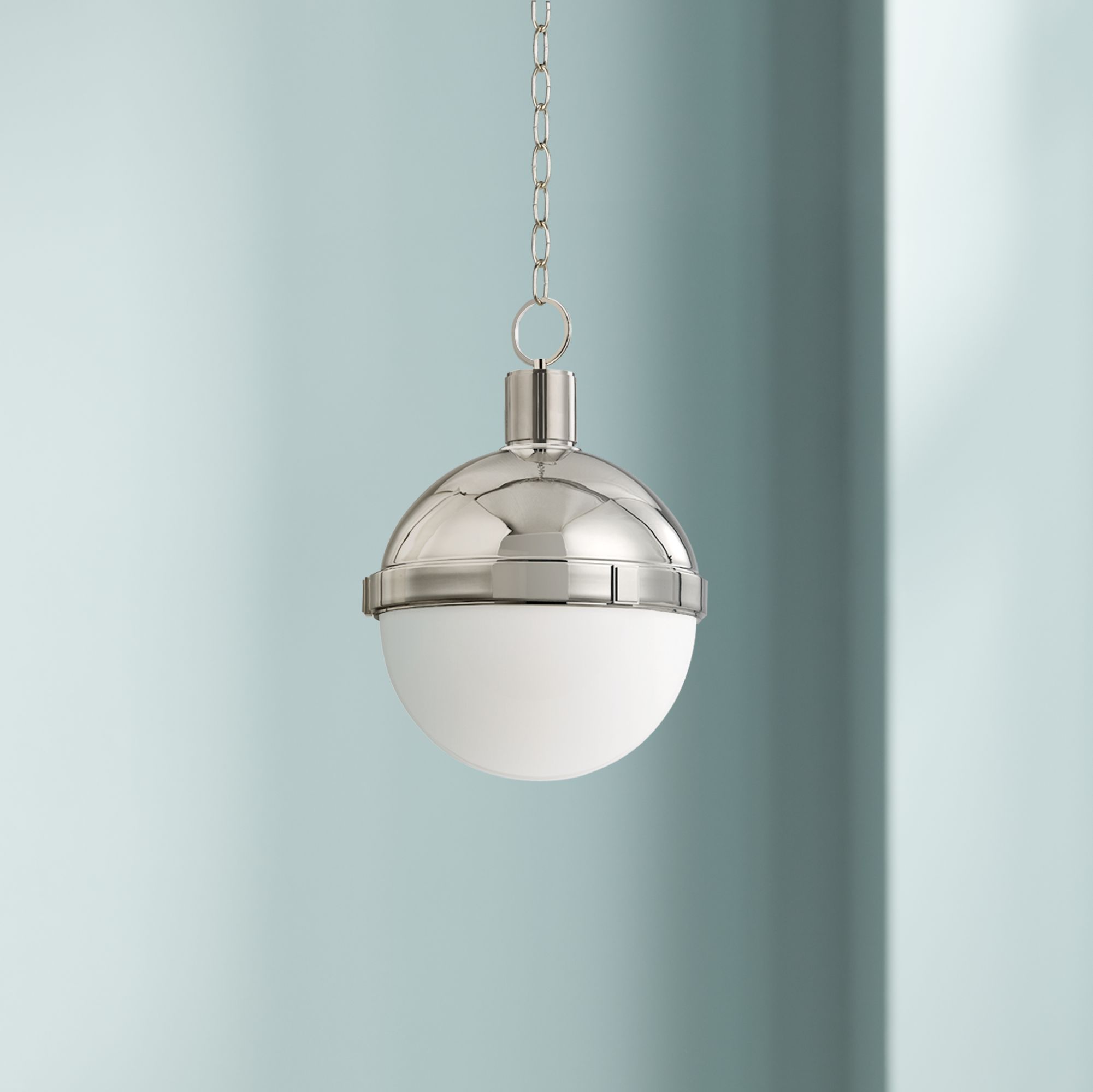 Hudson Valley Lambert 9 1/2"W Polished Nickel Mini Pendant