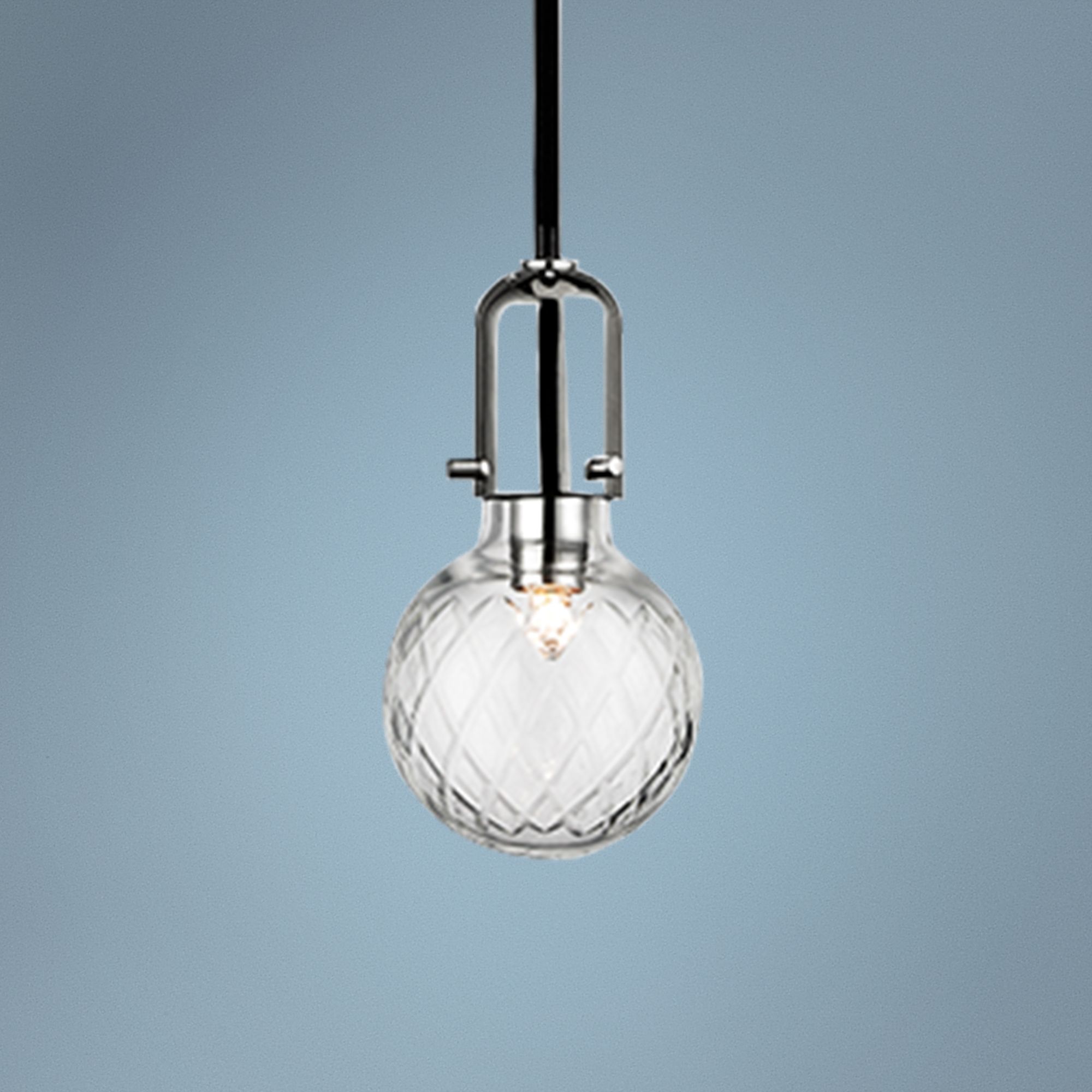 Hudson Valley Marlow 3 1/2"W Polished Nickel Mini Pendant