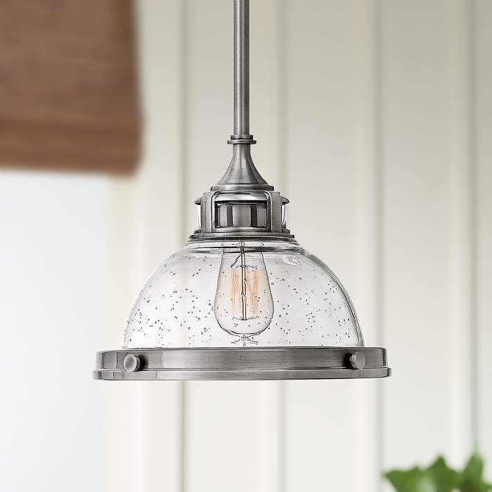 Hinkley Lighting 3123 Bronze 1-Light Pendant From The Amelia Collection 