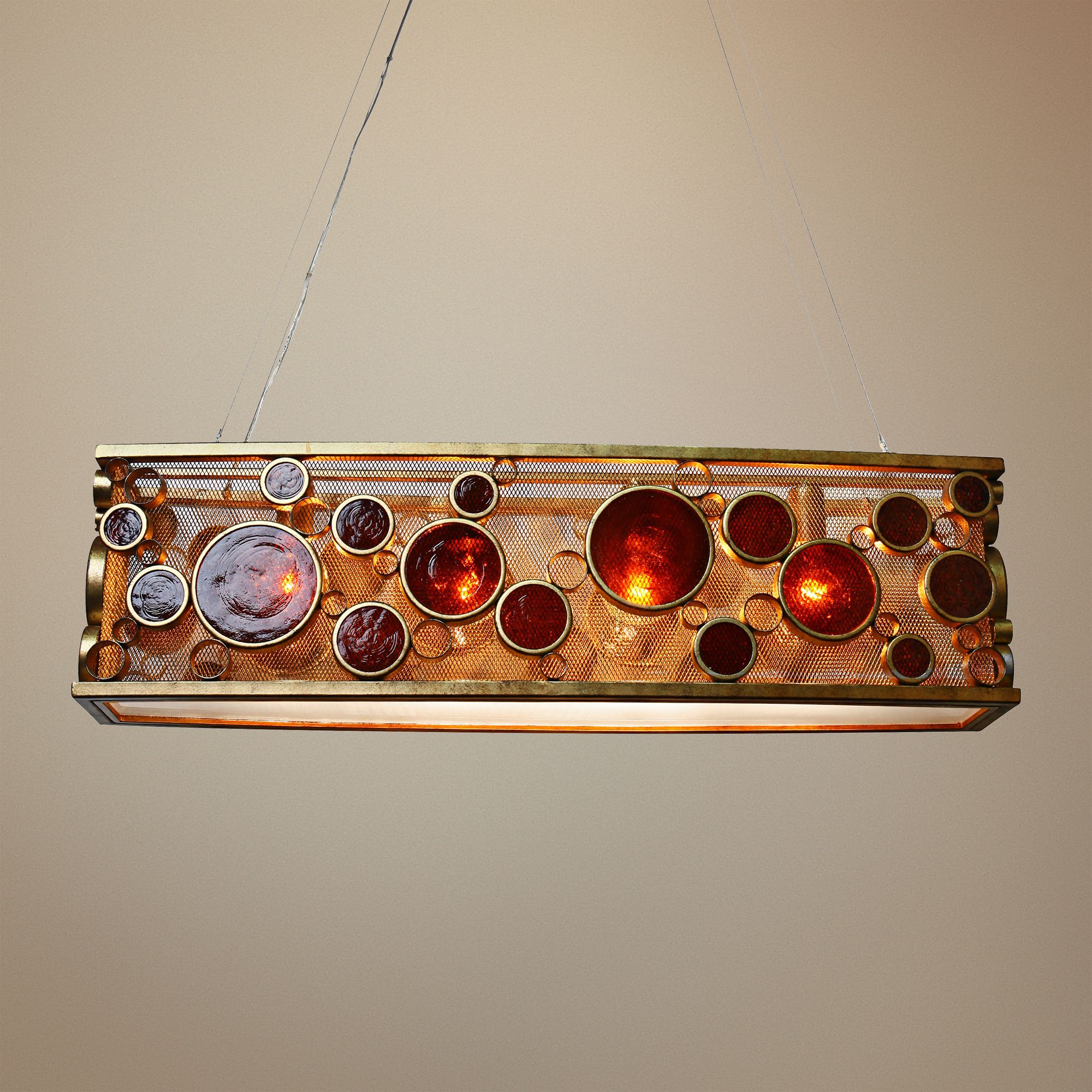 Fascination 36" Wide Kolorado Kitchen Island Light Pendant