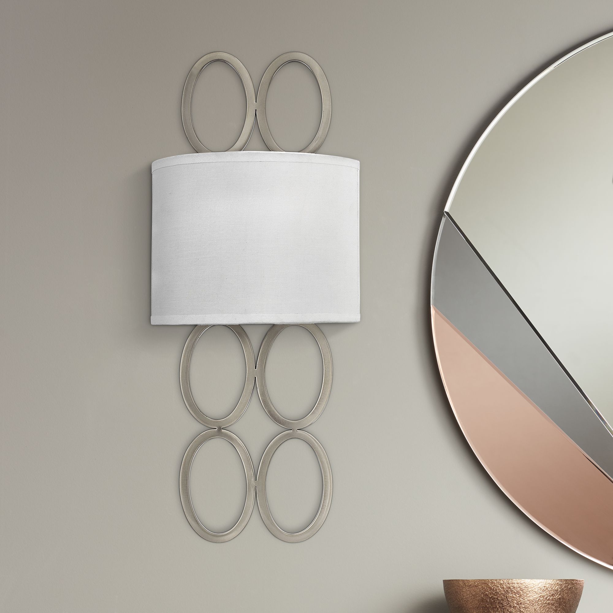 Hinkley Jules 20 1/2" High Brushed Nickel Wall Sconce