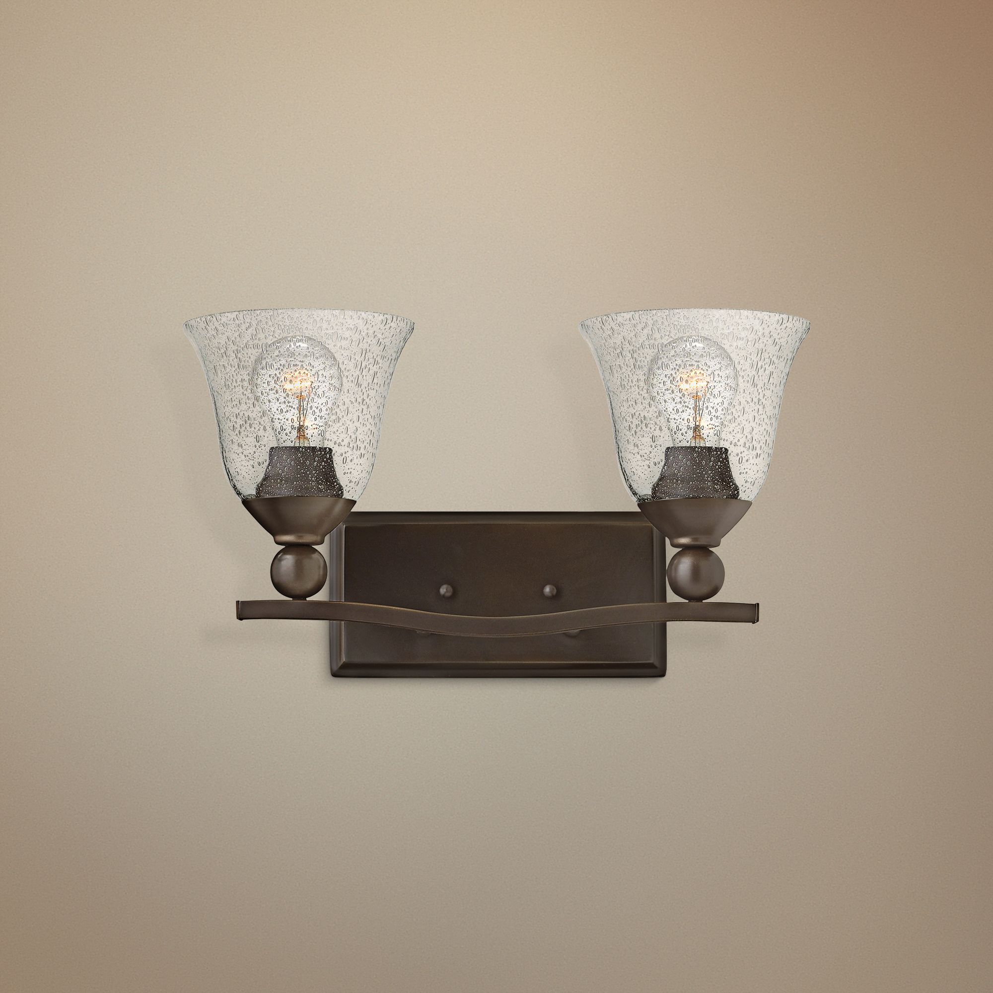 Hinkley Bolla 16" Wide Olde Bronze 2-Light Bath Light