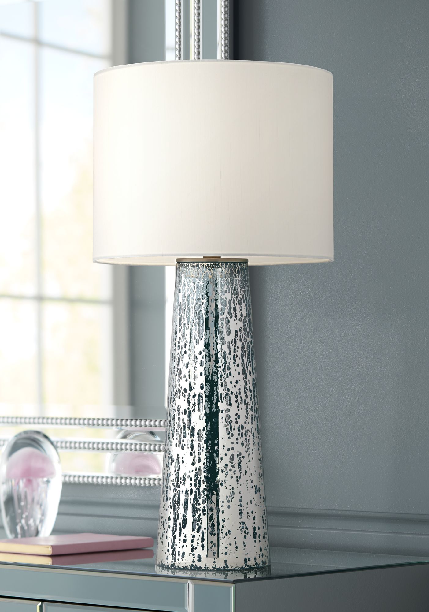 mercury glass table lamps