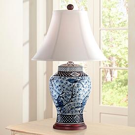Blue Table Lamps Plus, Blue Table Lamps For Bedroom