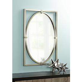 Oval Vanity Mirrors Lamps Plus, Oil Rubbed Bronze Oval Vanity Mirror
