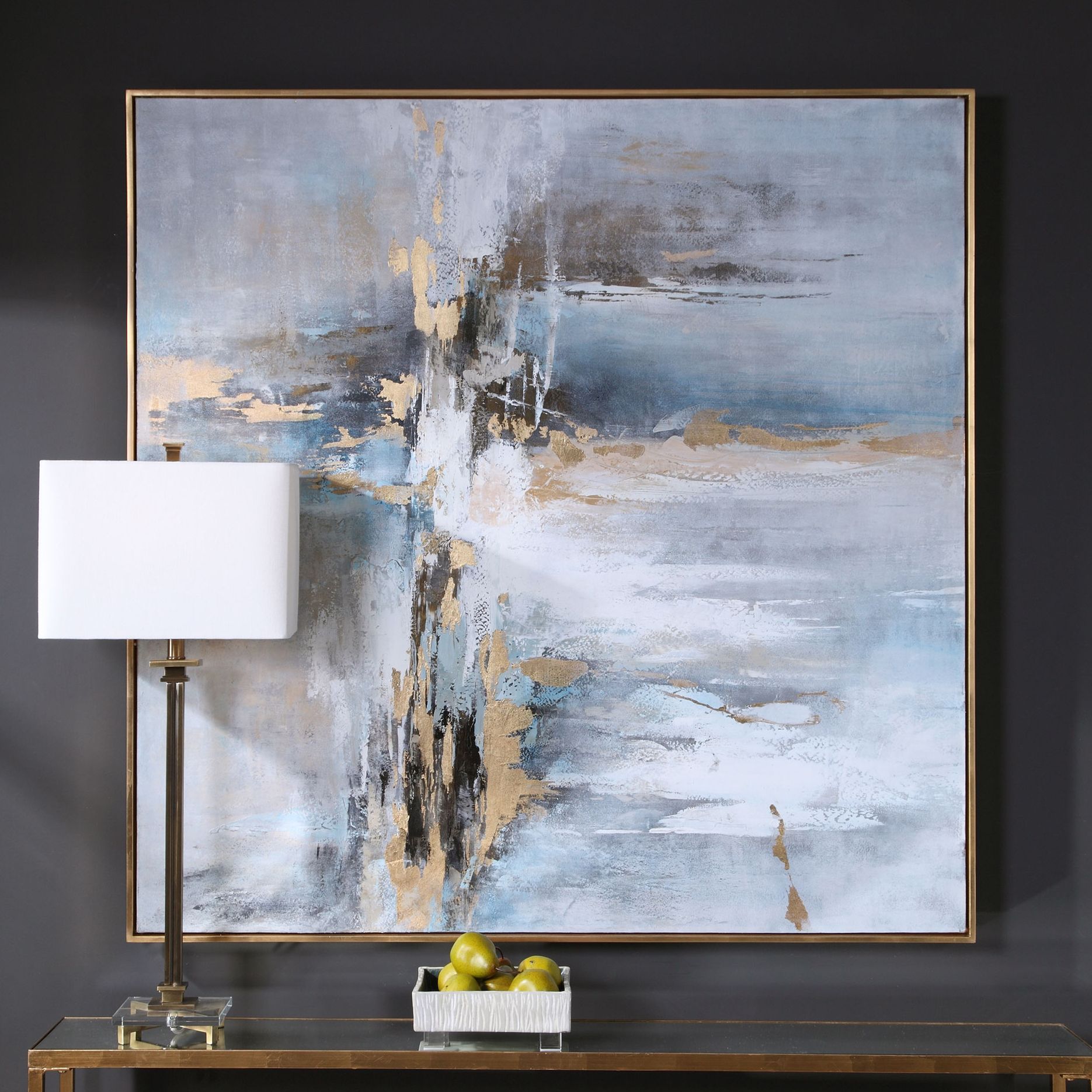 Uttermost Road Less Traveled 51" Square Canvas Wall Art