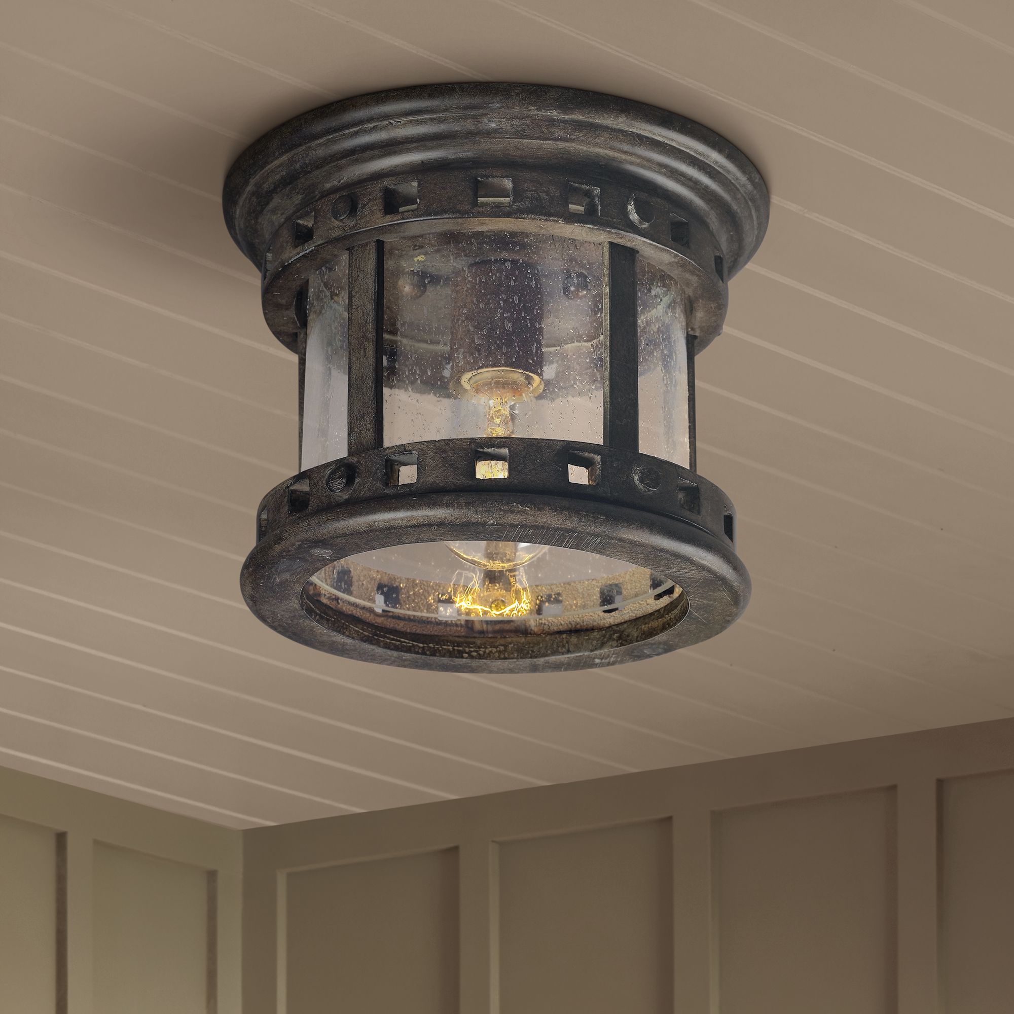 Santa Barbara Mission Ceiling Light Fixture