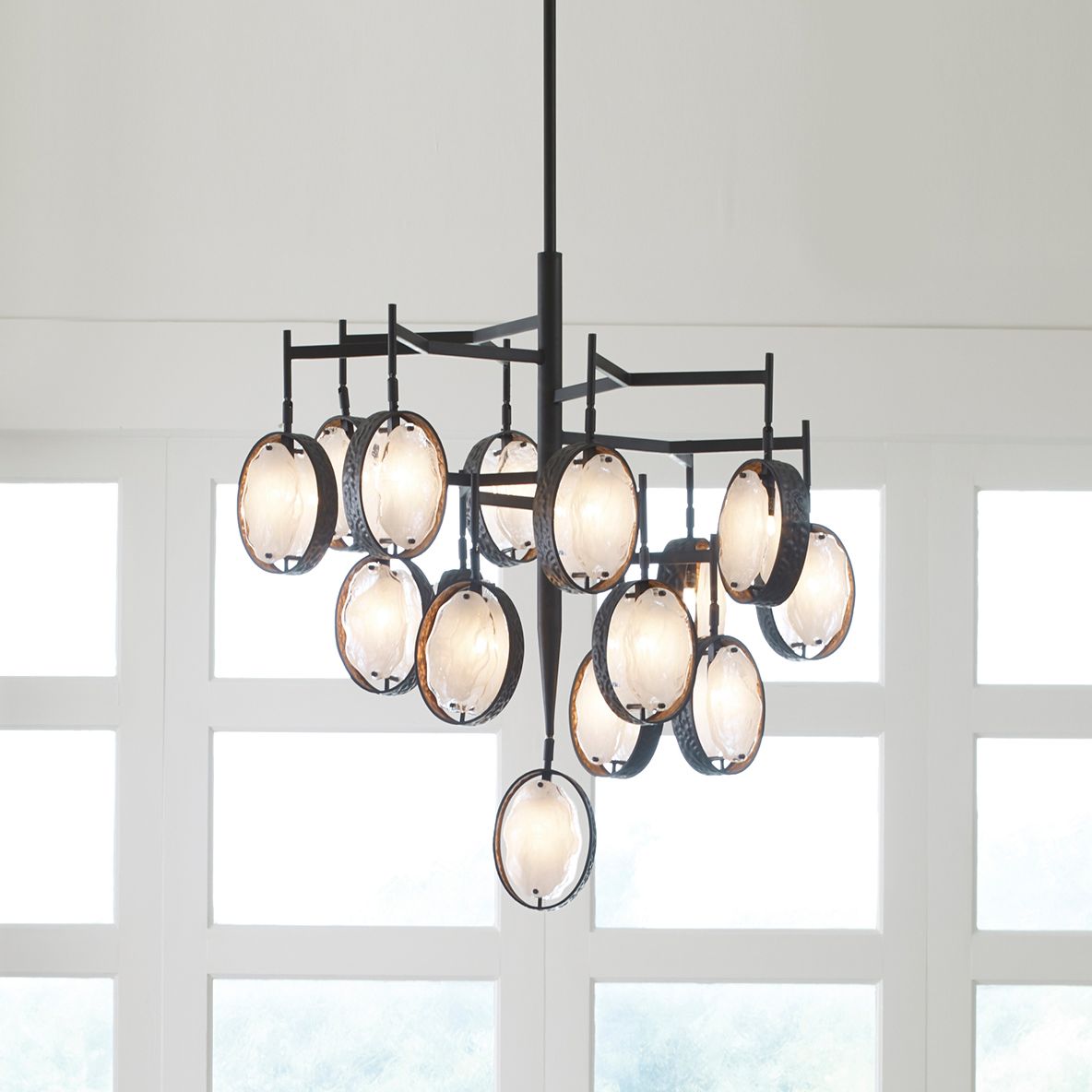 Uttermost Maxin 36 1/4" Wide Dark Bronze 15-Light Chandelier