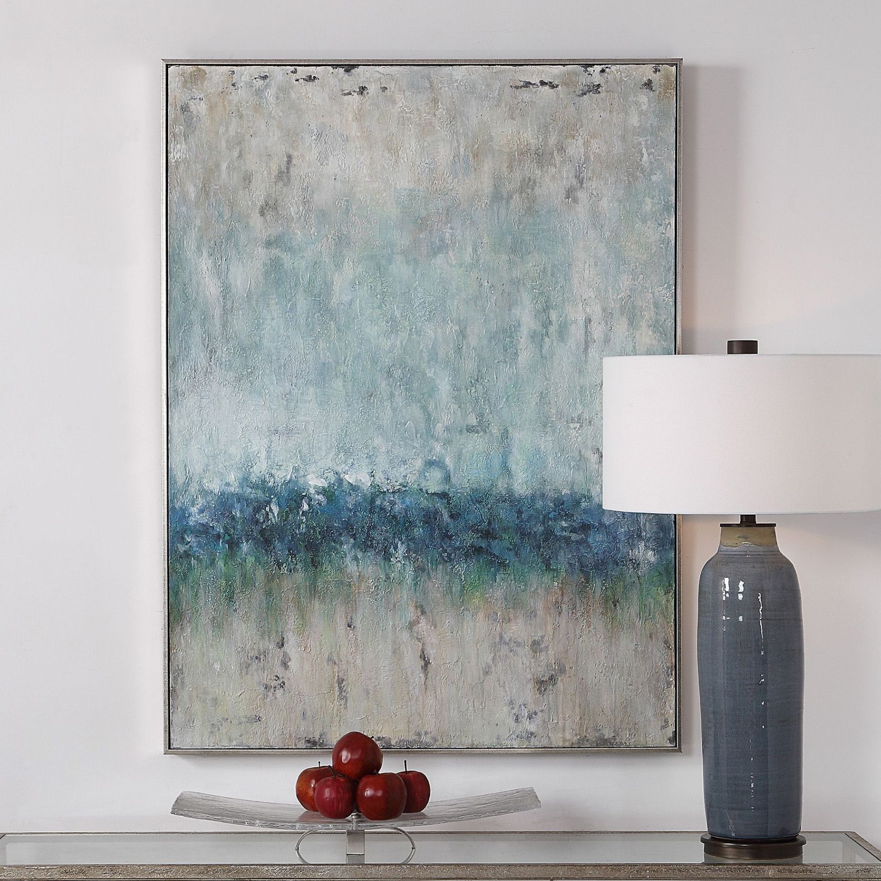 Uttermost Tidal Wave 47" High Framed Canvas Wall Art