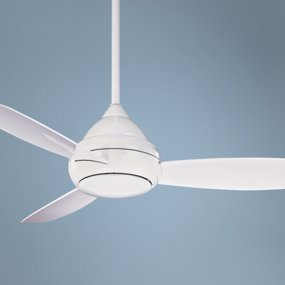 52" Minka Concept I Wet Location White Ceiling Fan   #96570
