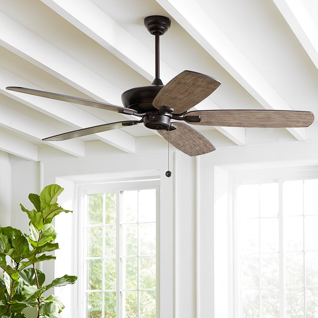 52" Colony Max Plus Aged Pewter Damp Rated Ceiling Fan