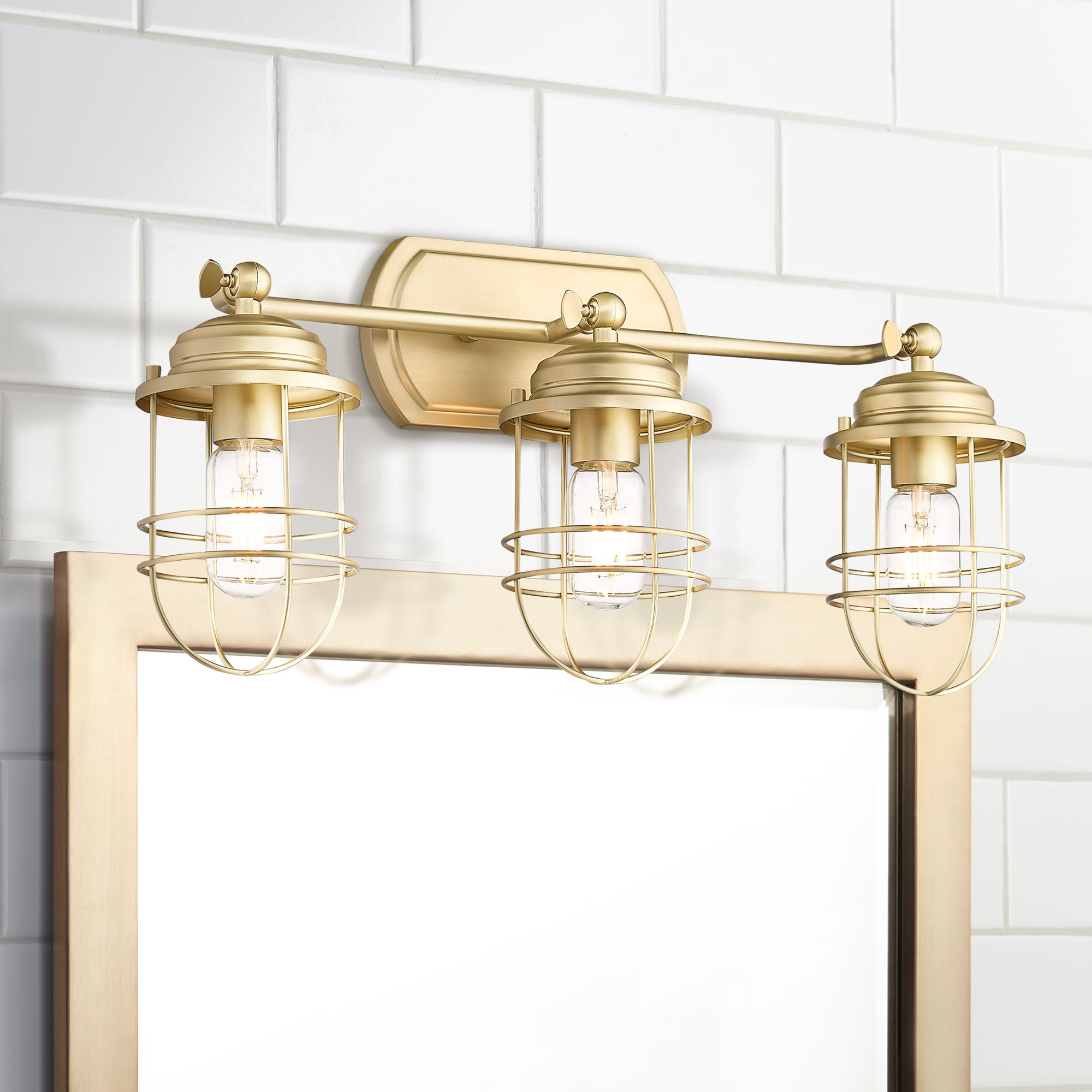 Seaport 21 1 4W Brushed Champagne Bronze 3 Light Bath Light 98H13   98H13cropped.fpx