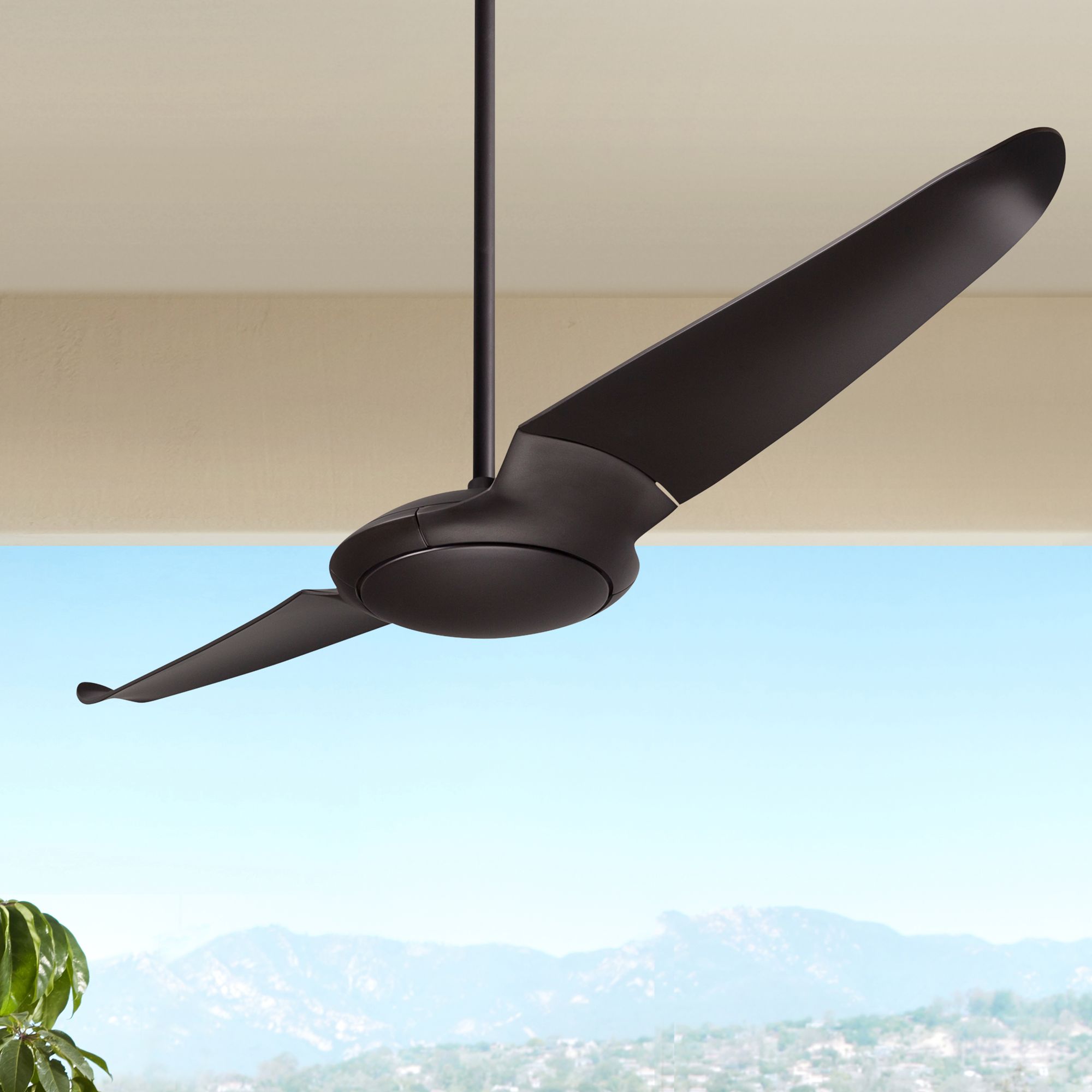 56" Modern Fan IC/Air2 DC Dark Bronze Ceiling