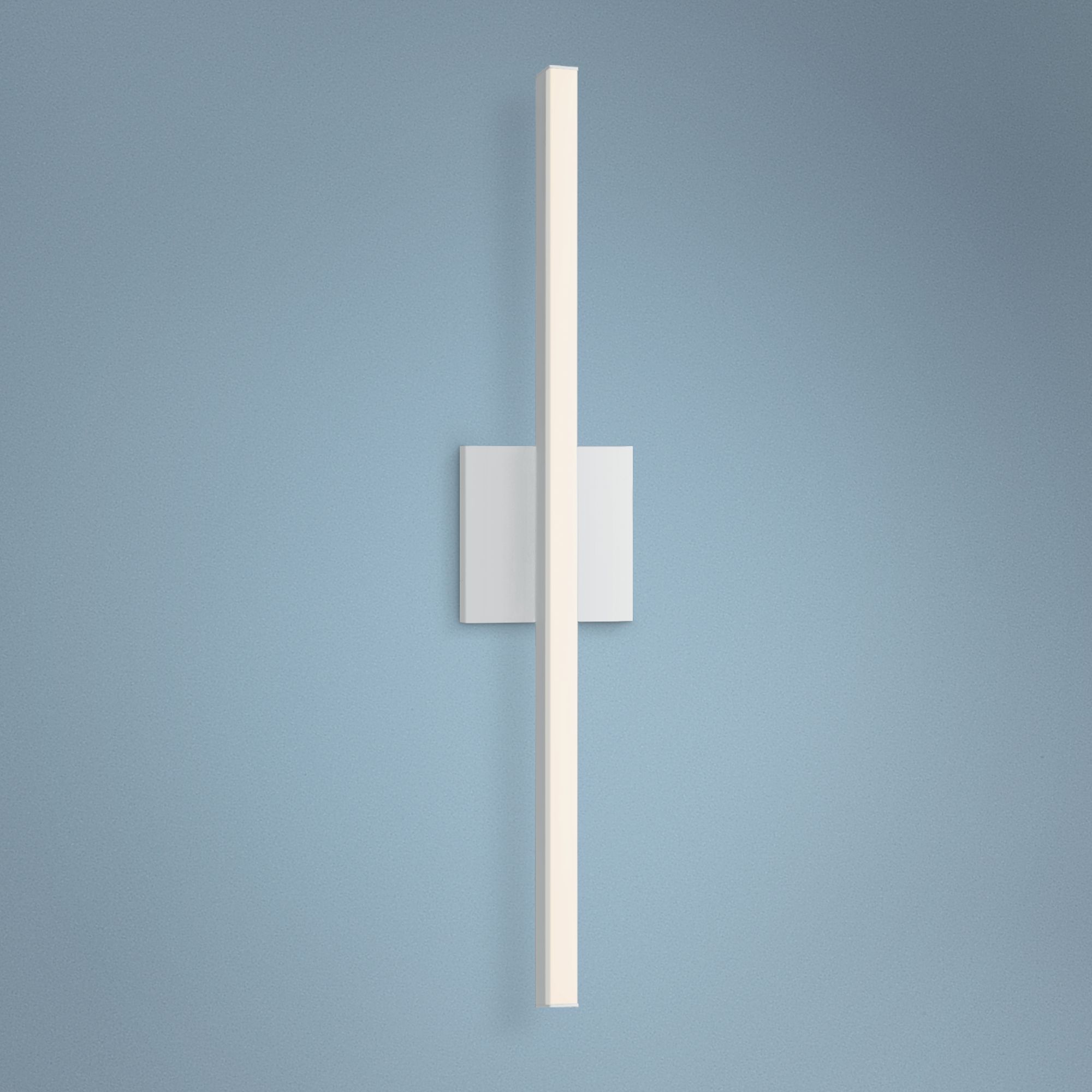Sonneman Stix 24 3/4" High Satin White LED Wall Sconce