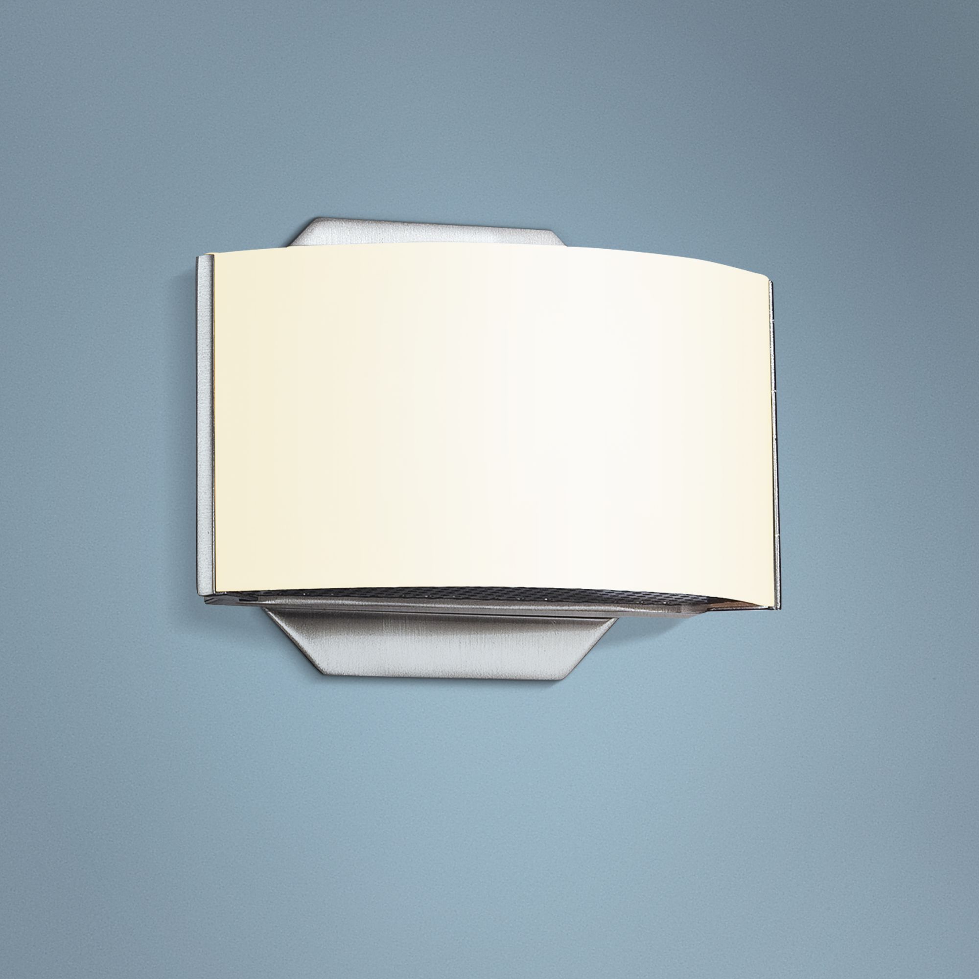 Eurofase Dakota 4 3/4" High Satin Nickel LED Wall Sconce