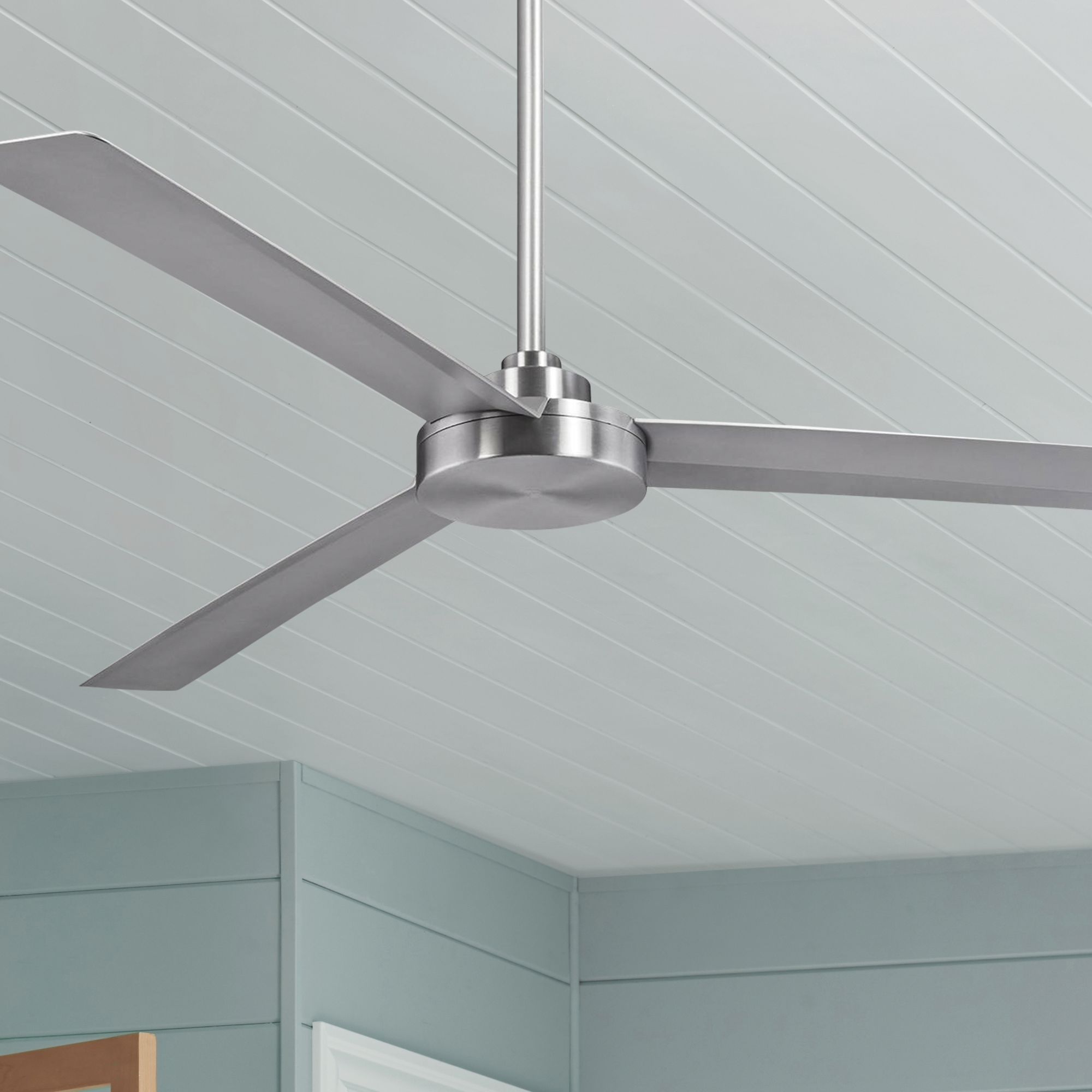 62 Minka Aire Roto Xl Brushed Aluminum Outdoor Ceiling Fan