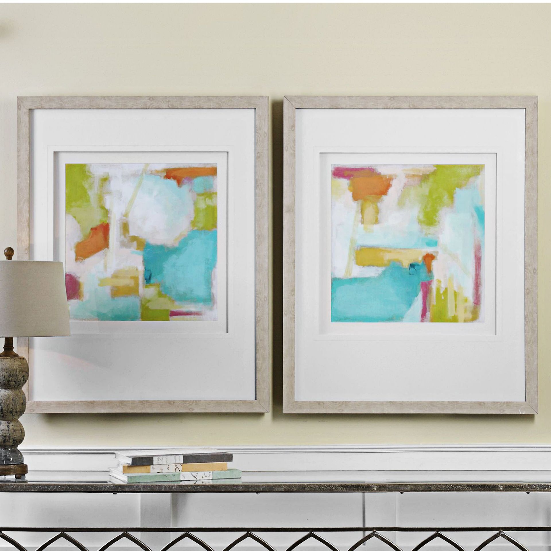 Uttermost Color Space 2-Piece 39 3/4" H Framed Wall Art Set