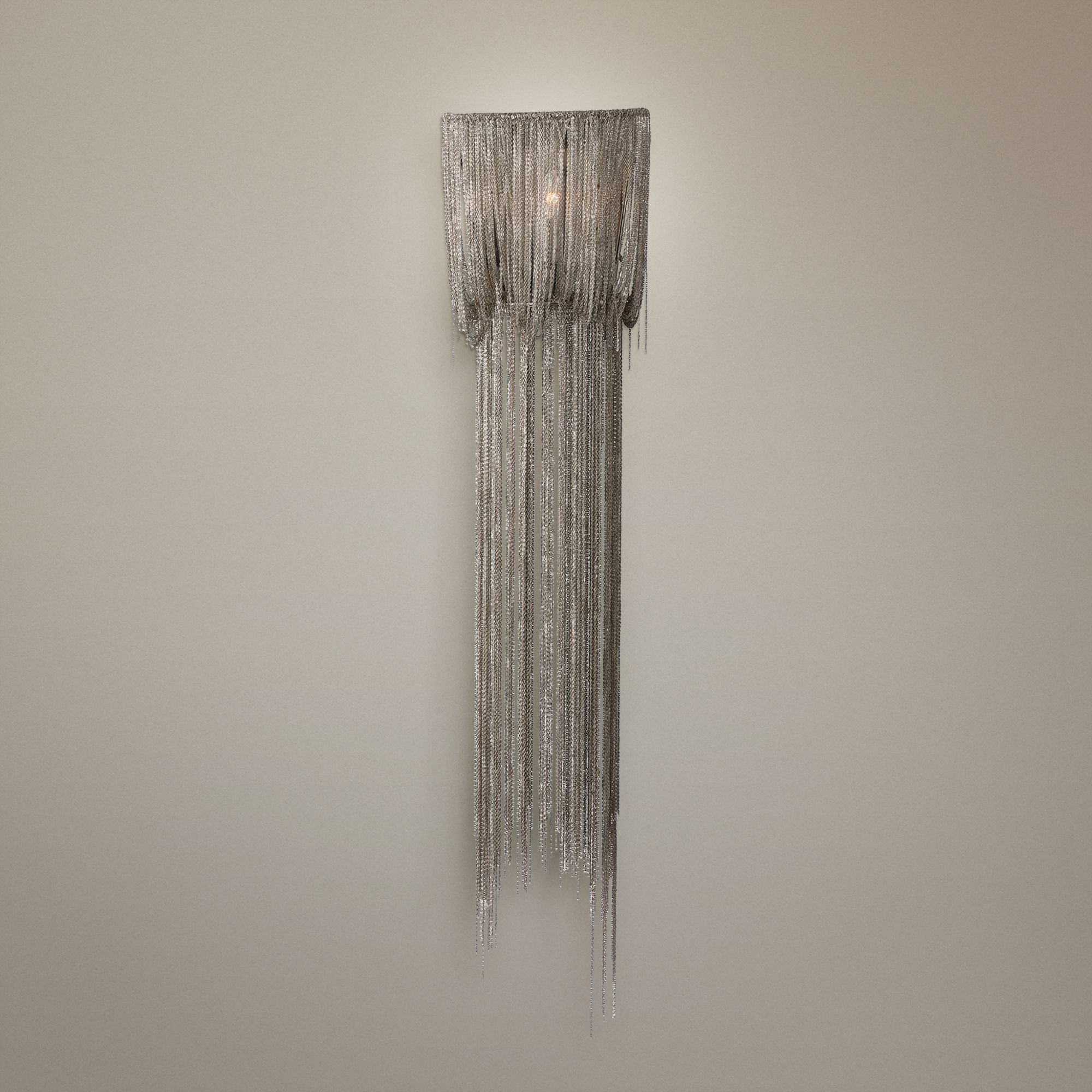 Arteriors Home Yale 45" High Antique Nickel Wall Sconce