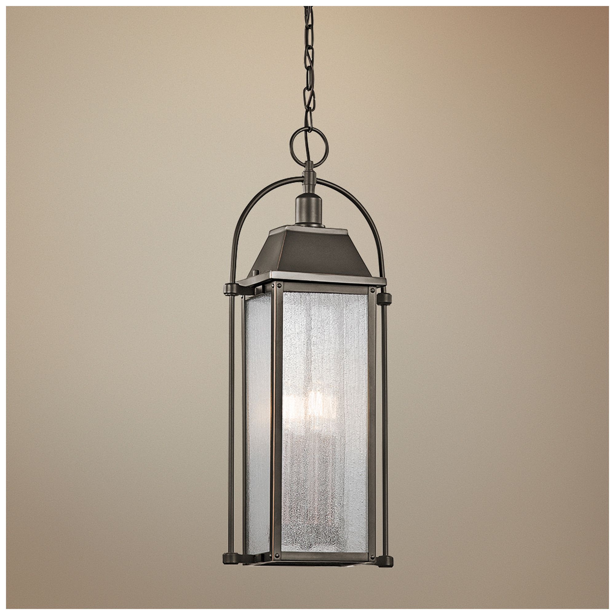 Kichler Harbor Row 25 3/4"H Bronze Outdoor Hanging Light