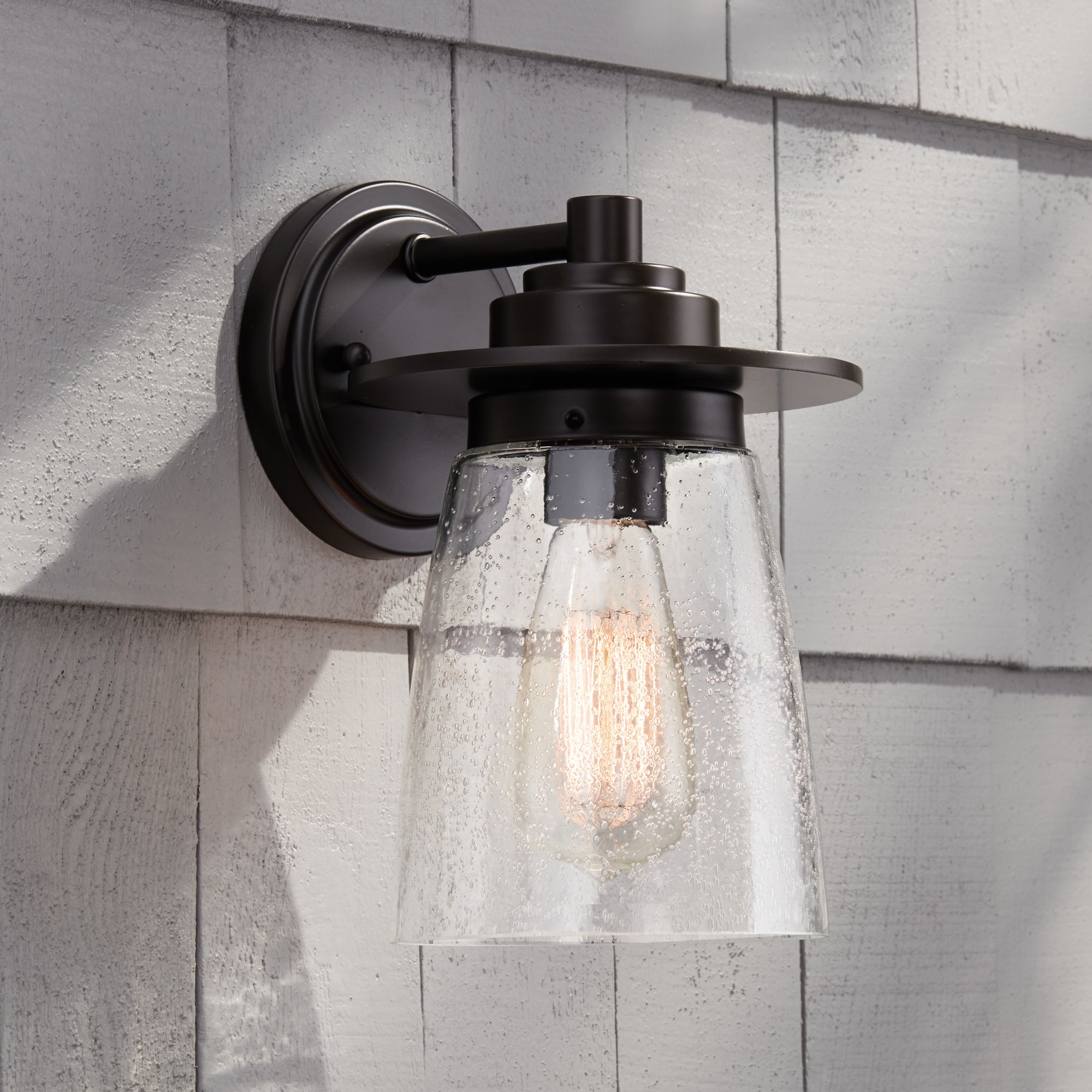 Goodfield 10" High Oil-Rubbed Bronze Outdoor Wall Light