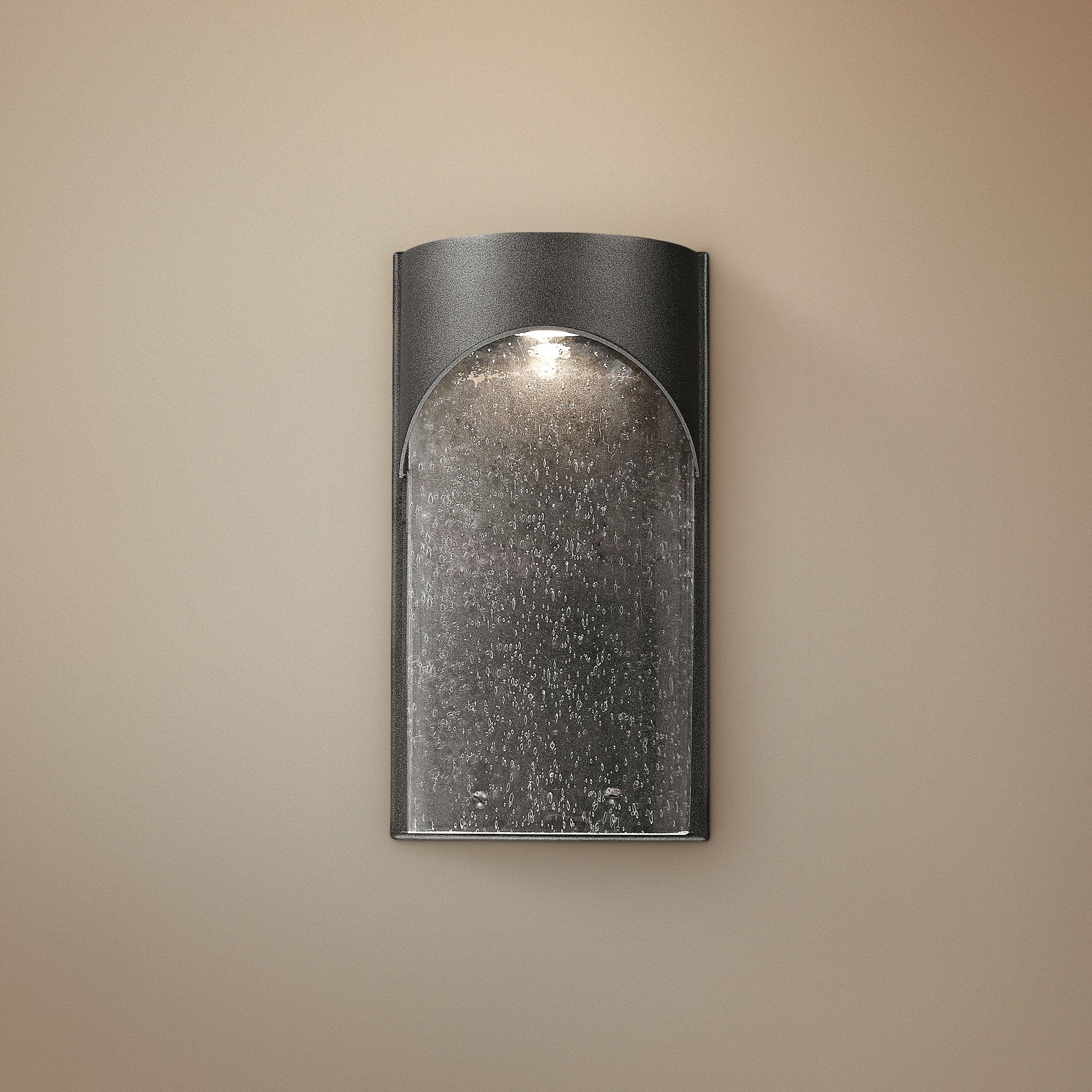 Artcraft Westbrook 10" High Black LED Wall Sconce