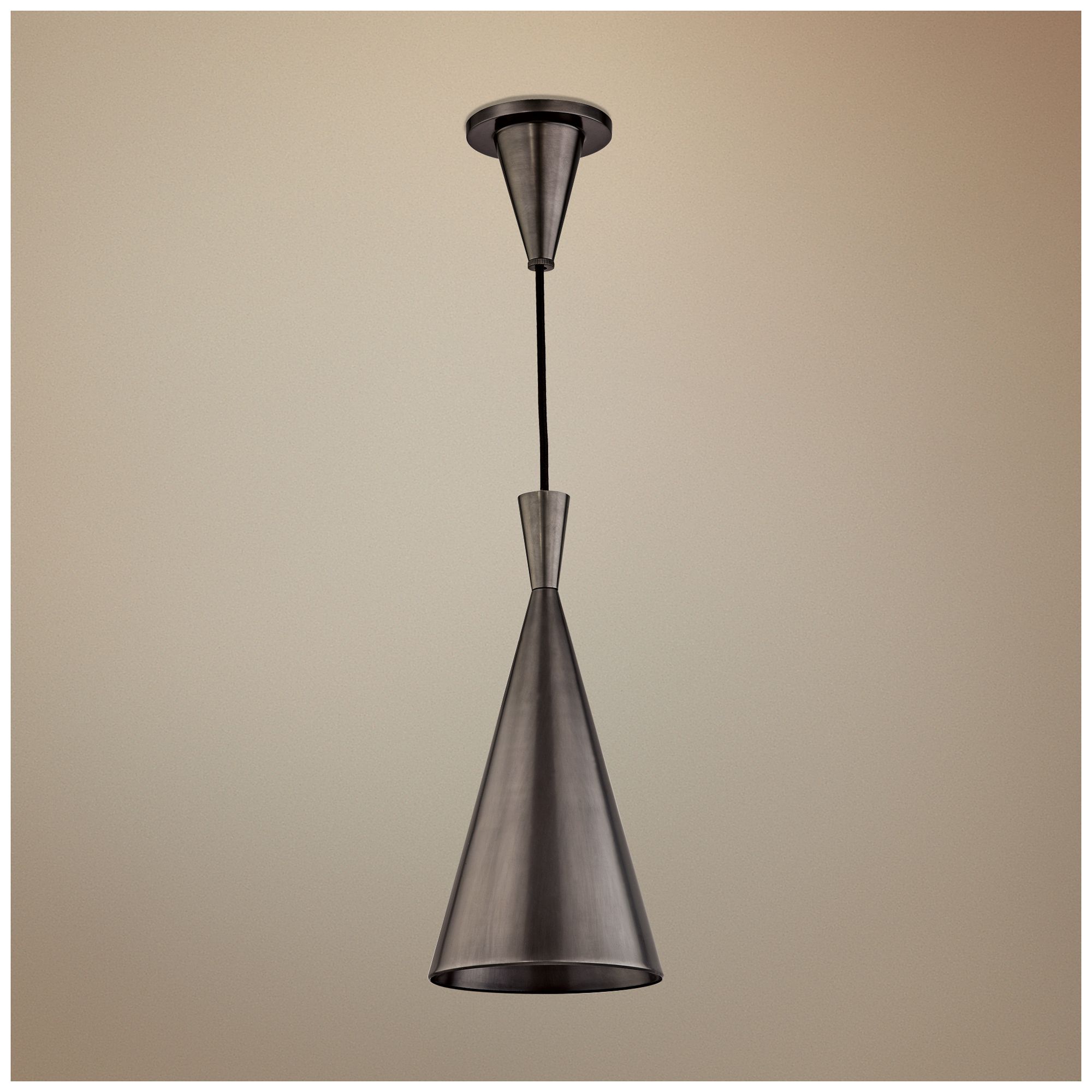 Hudson Valley Ovid 6 1/2" Wide Old Bronze Mini Pendant