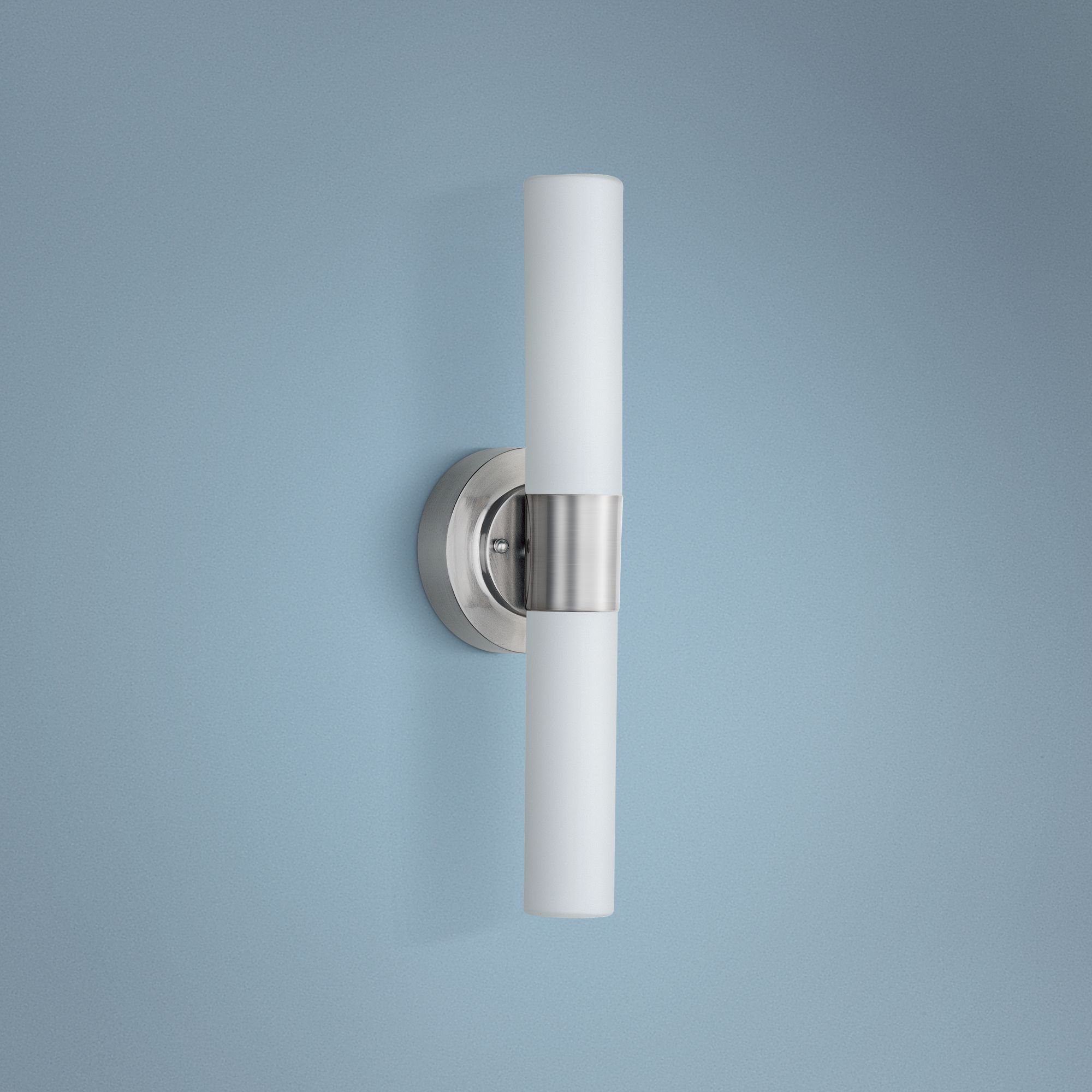 ET2 Cilandro 19" High Satin Nickel LED Wall Sconce