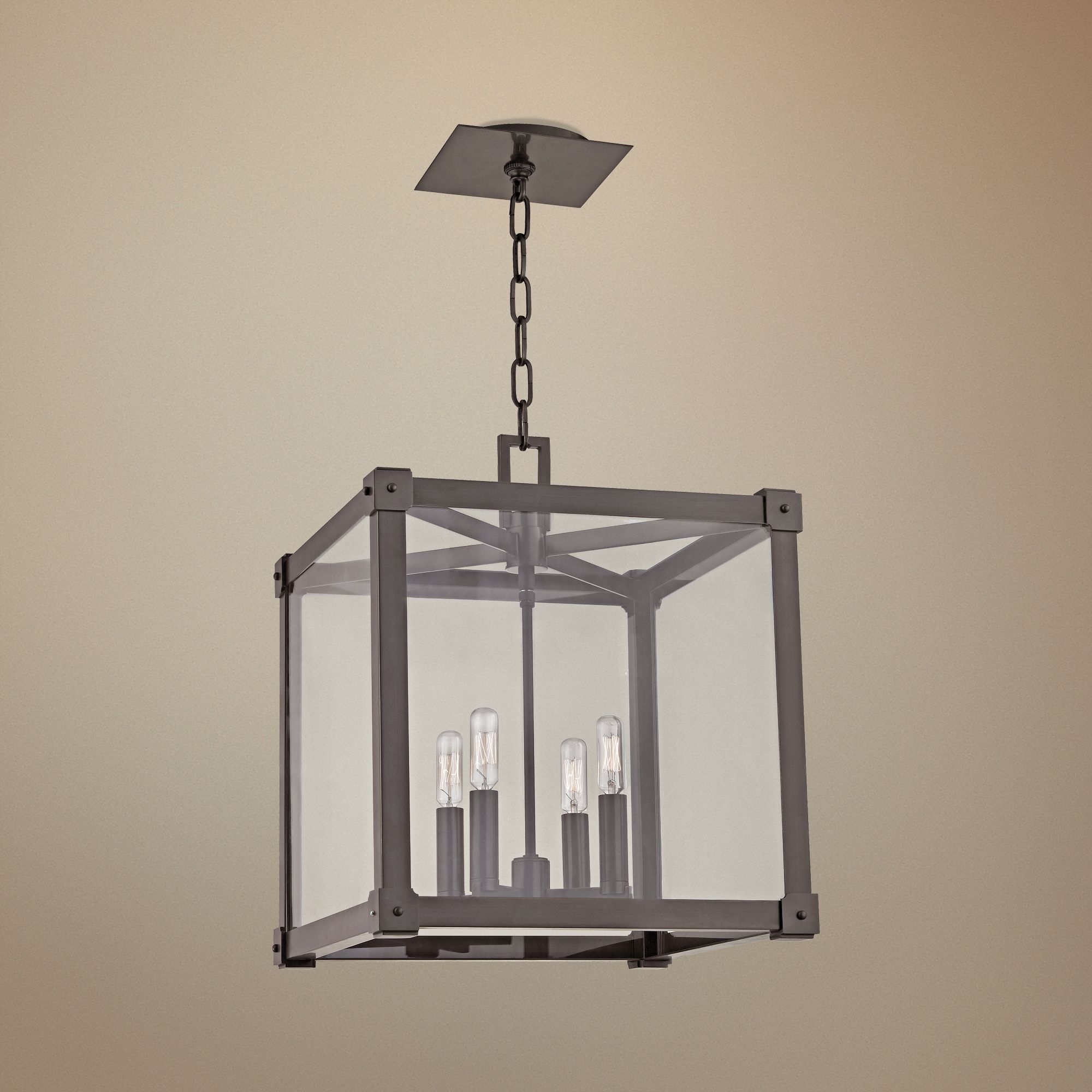 Hudson Valley Forsyth 16 1/4" Wide Old Bronze Pendant Light