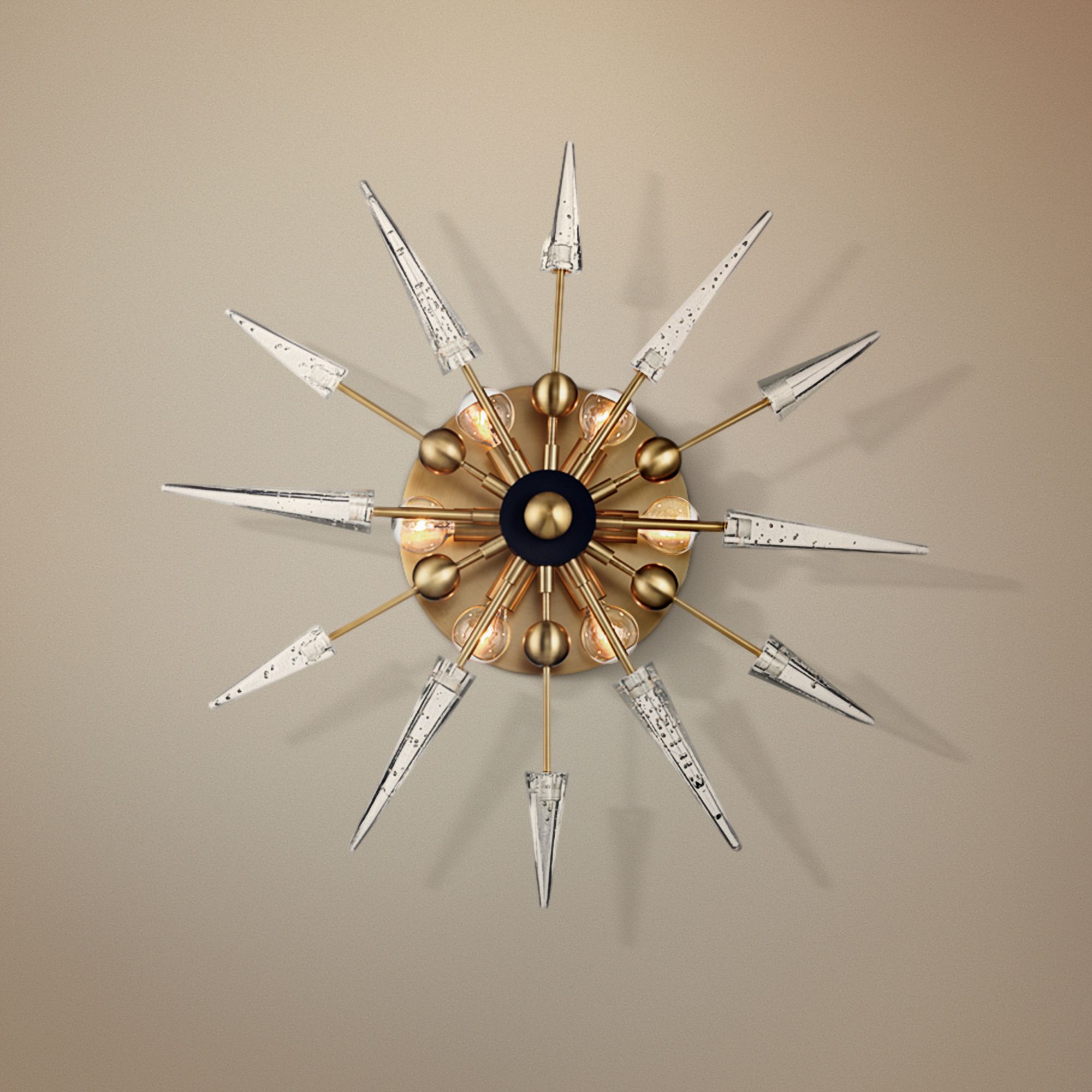 Hudson Valley Sparta 25 1/4" High Aged Brass Wall Sconce