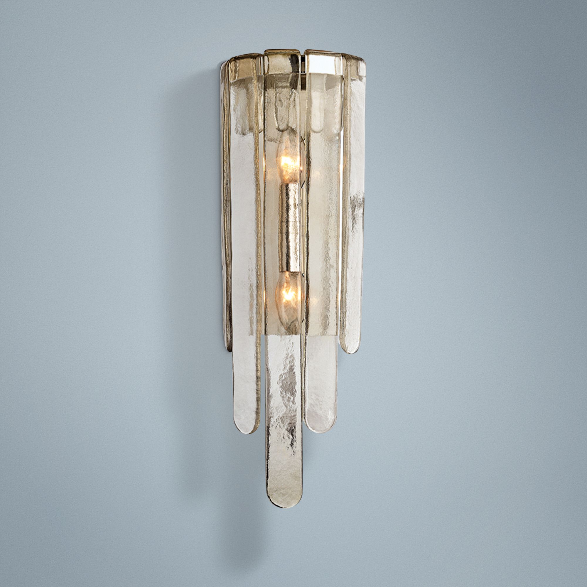 Hudson Valley Fenwater 23 1/2"H Polished Nickel Wall Sconce