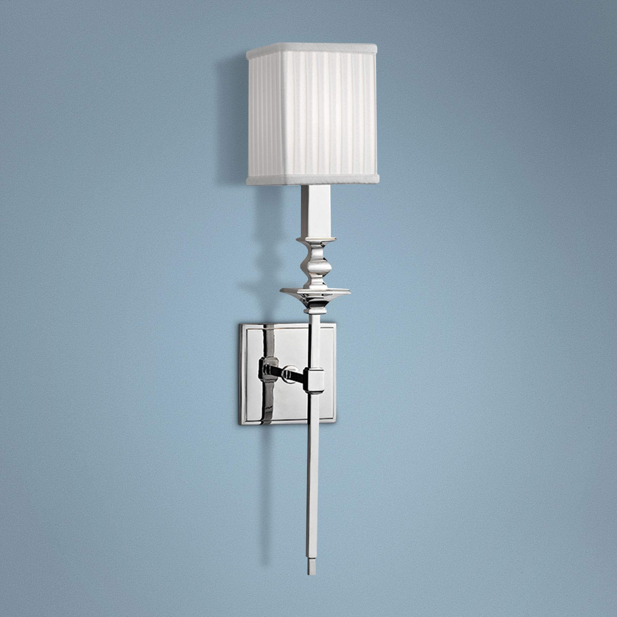 Hudson Valley Towson 21 1/2"H Polished Nickel Wall Sconce