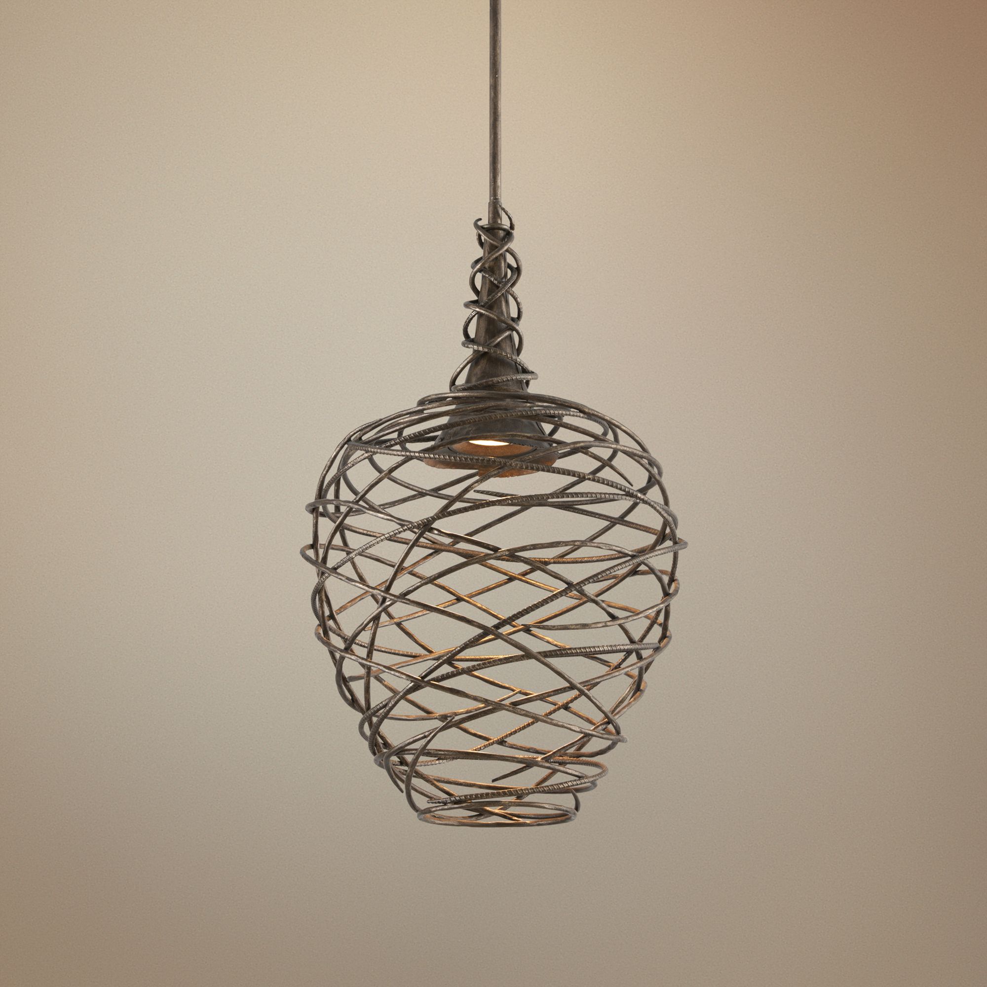 Sanctuary 19 3/4" Wide Cottage Bronze LED Pendant Light