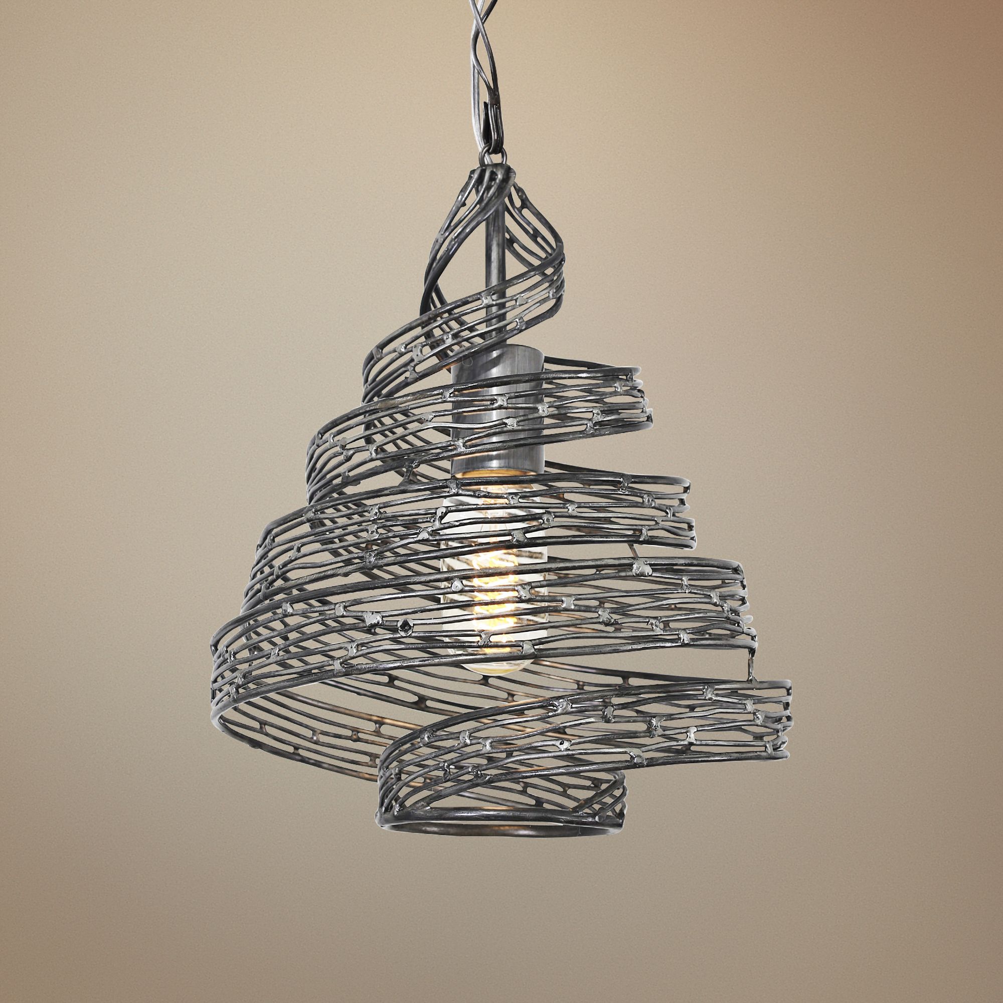 Varaluz Flow 10" Wide Steel Mini Pendant