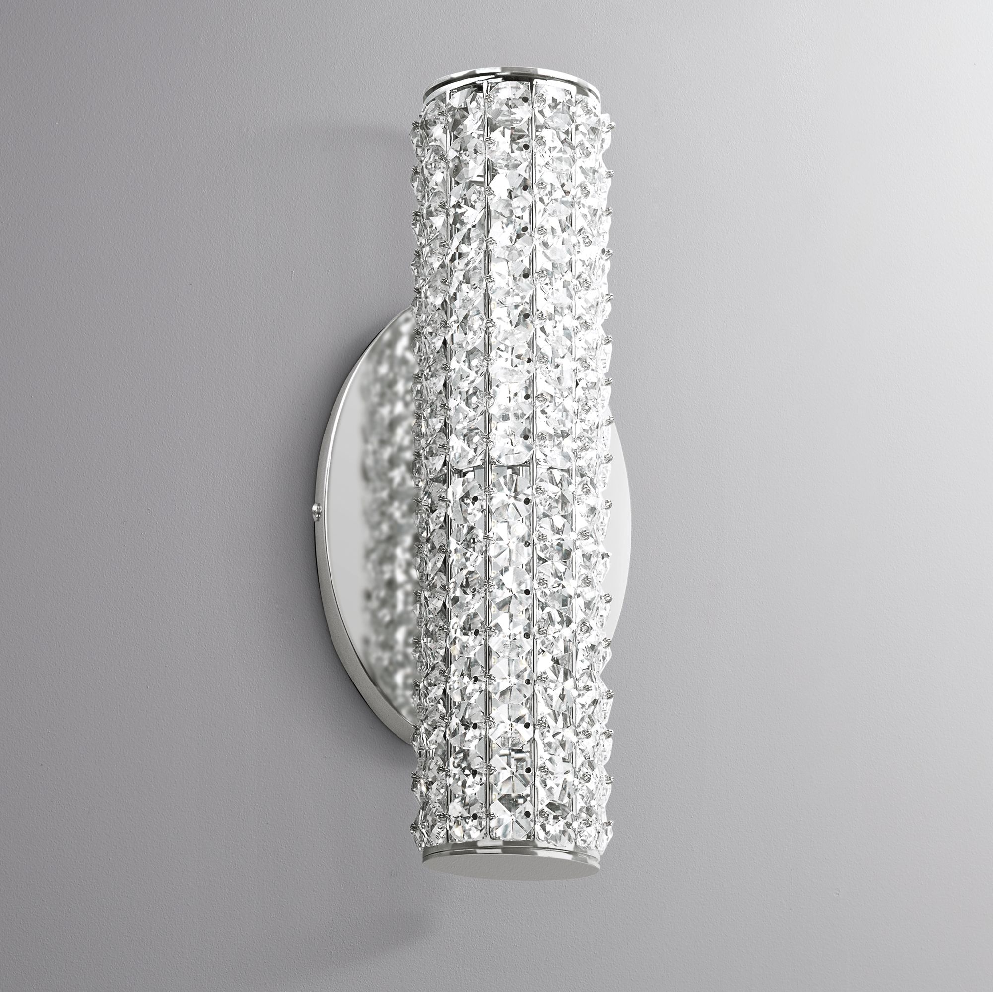 Maxim Meteor 5 1/2" High Polished Chrome LED Wall Sconce