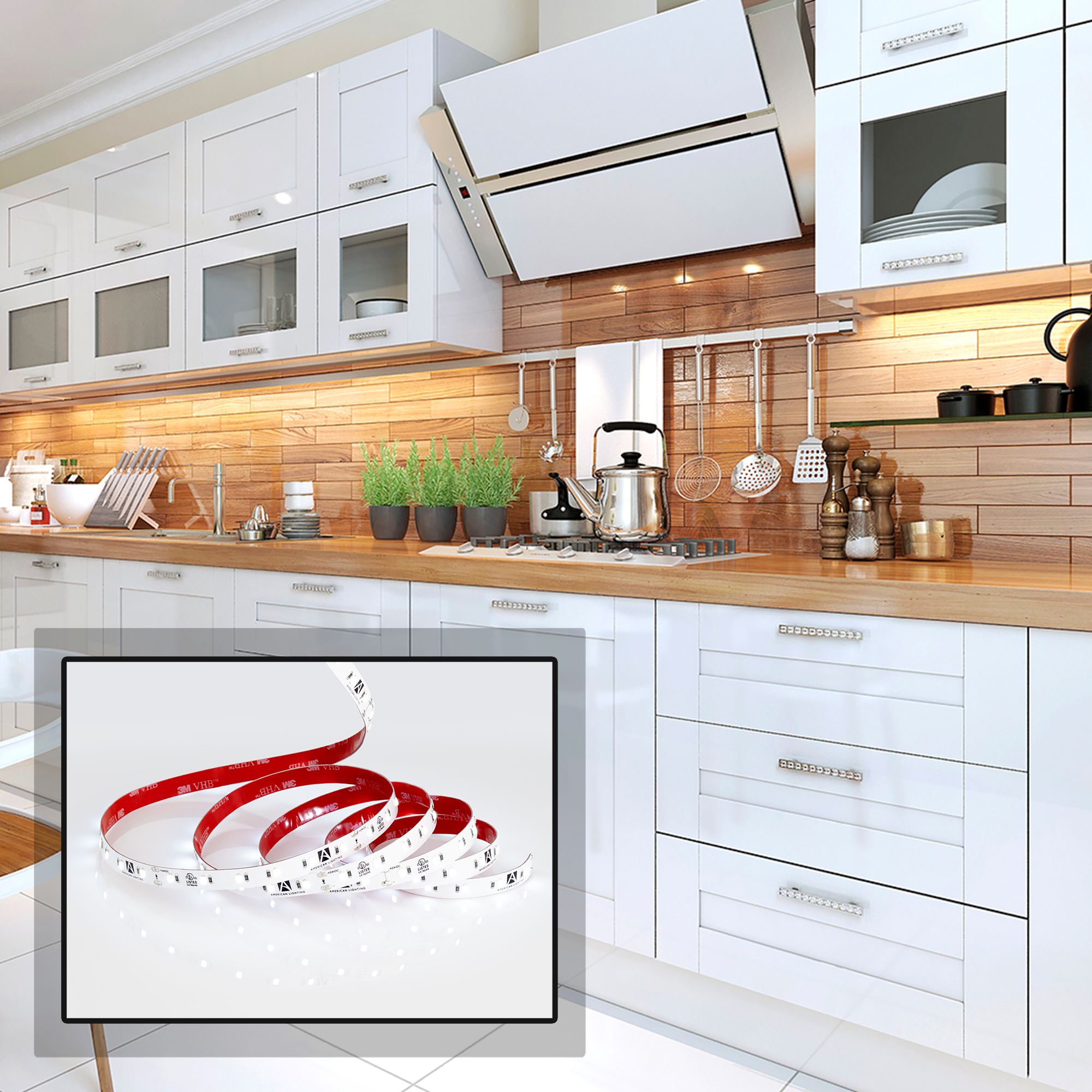 Trulux High Output IP54 16.4-Foot 2700K LED Tape Light