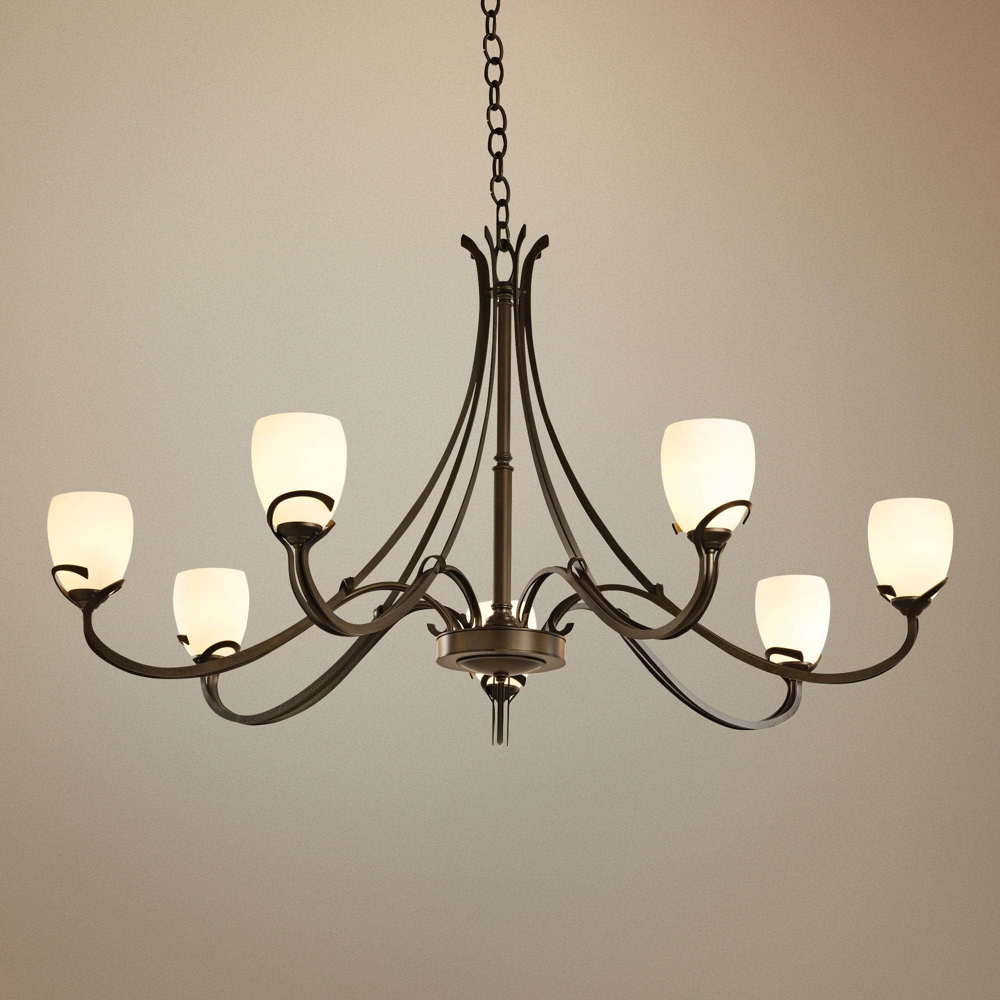Hubbardton Forge Aubrey 47 1/4" Wide Bronze Chandelier