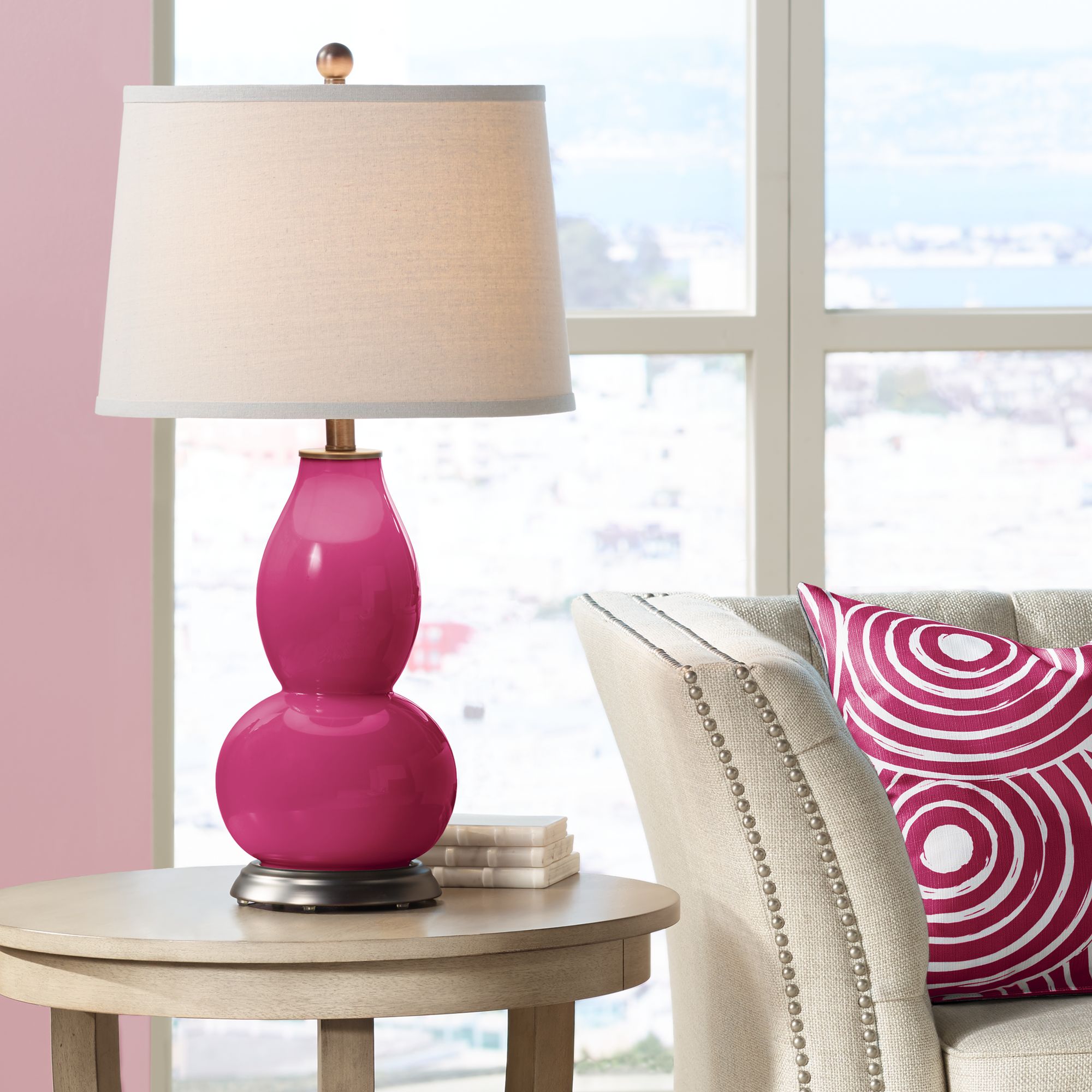 Vivacious Double Gourd Table Lamp