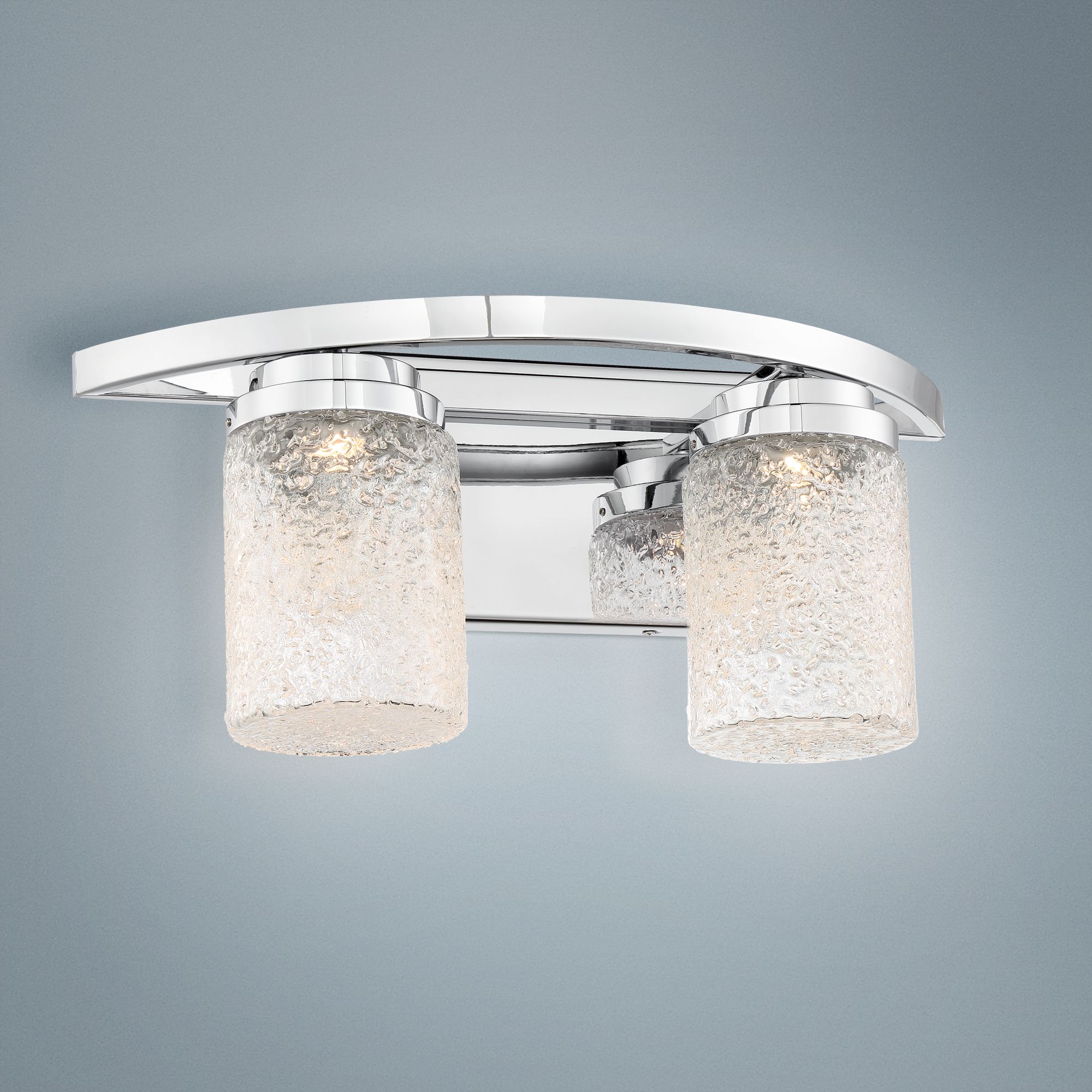George Kovacs Brilliant 15 1/2"W Chrome 2-LED Bath Light