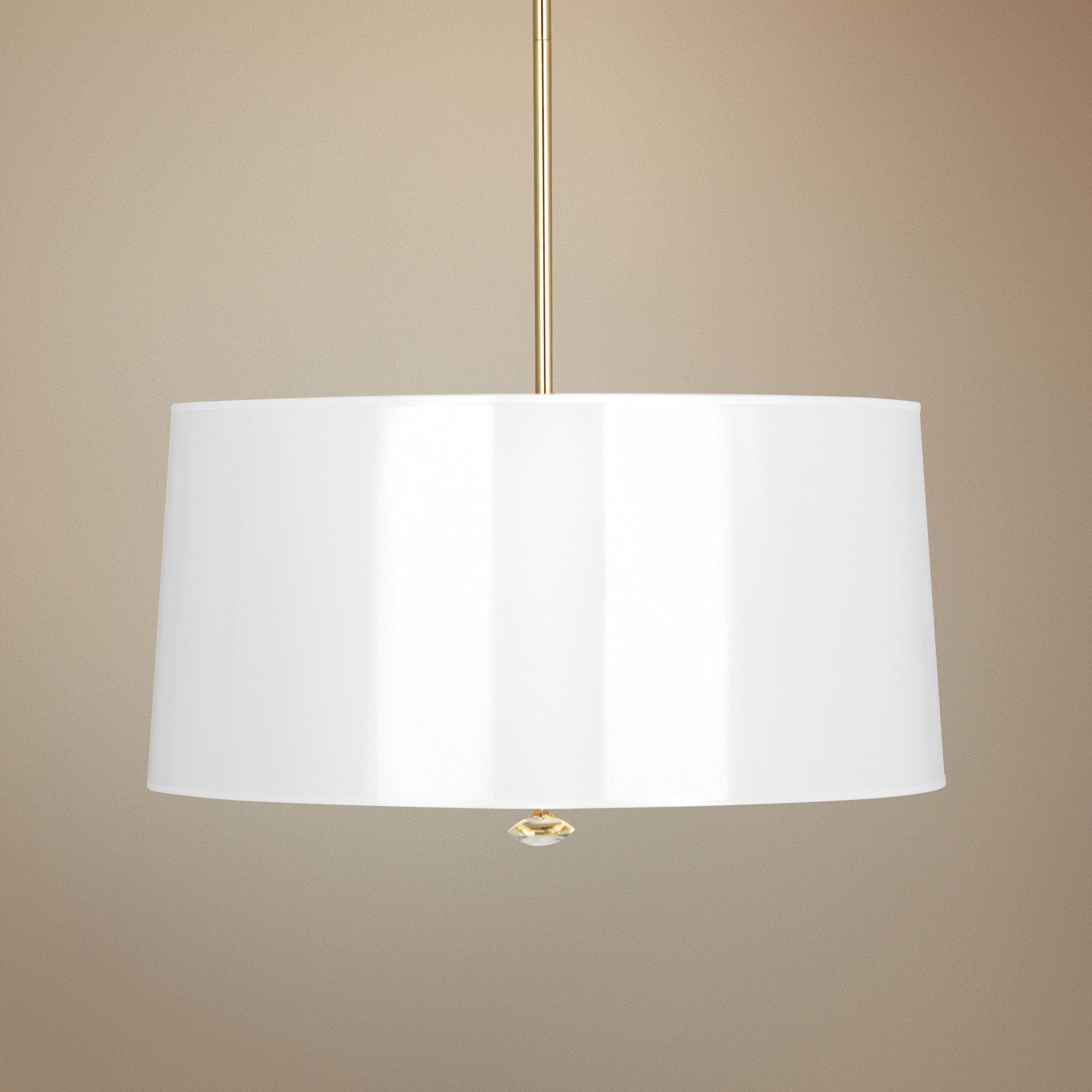 Robert Abbey Penelope 25 1/2"W Polished Brass Pendant Light