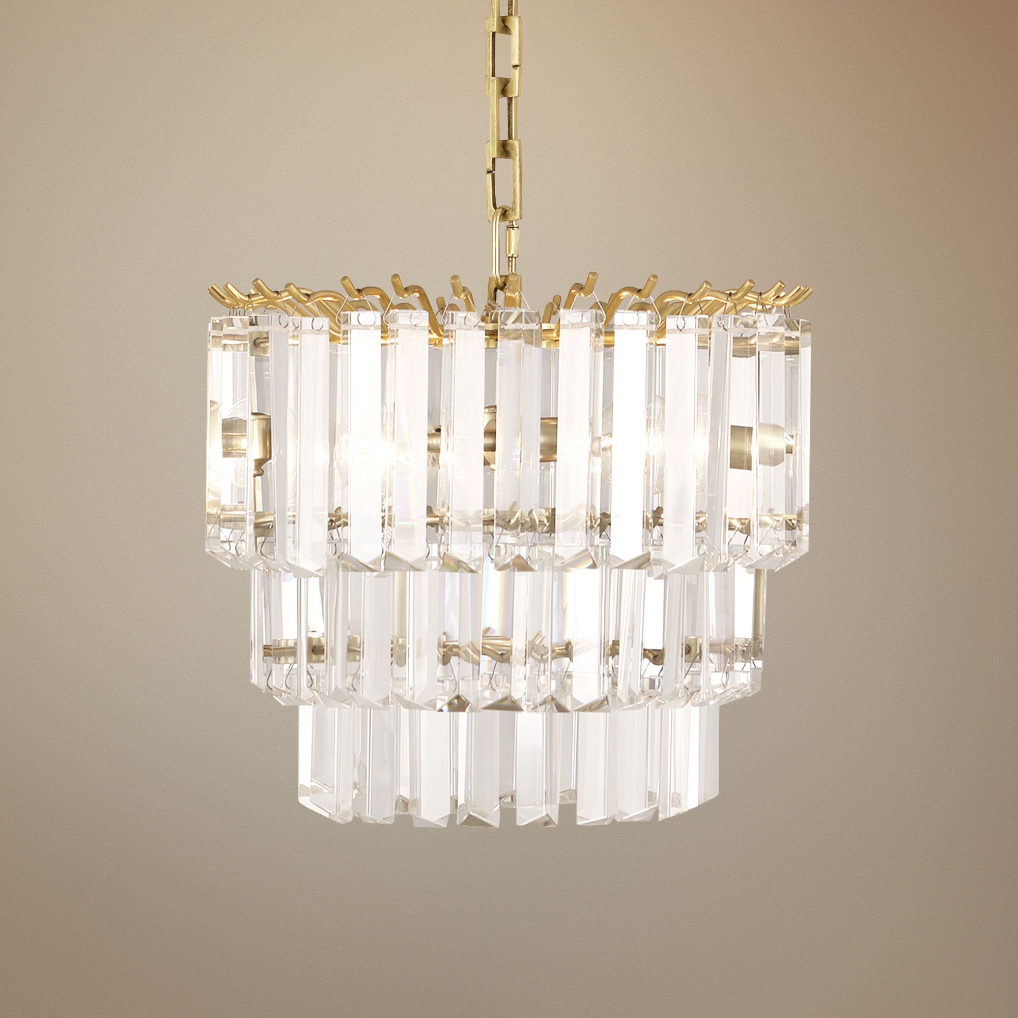 Robert Abbey Spectrum 12 1 4 W Modern Brass Pendant Light