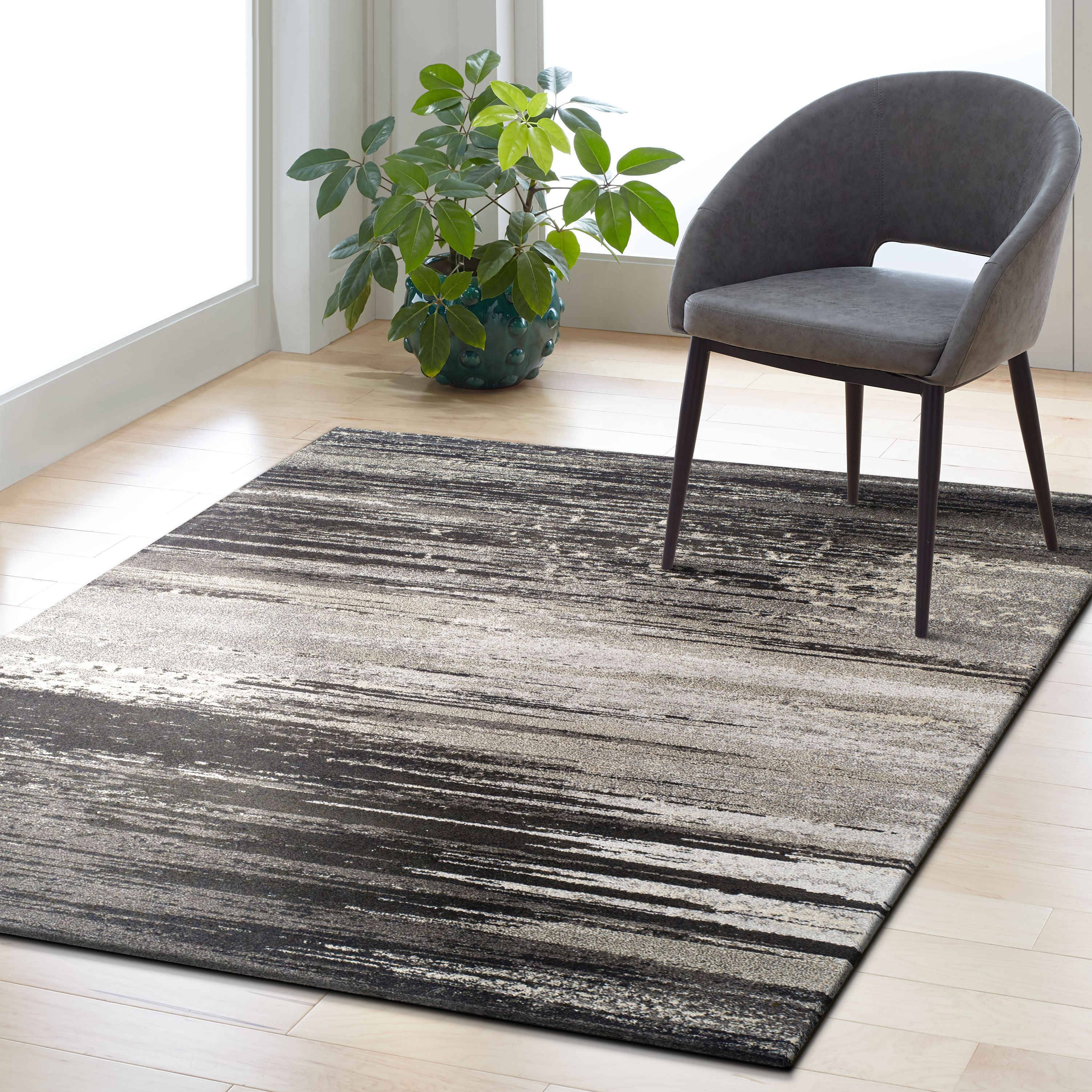 Dalyn Modern Greys MG5993PE Pewter Area Rug