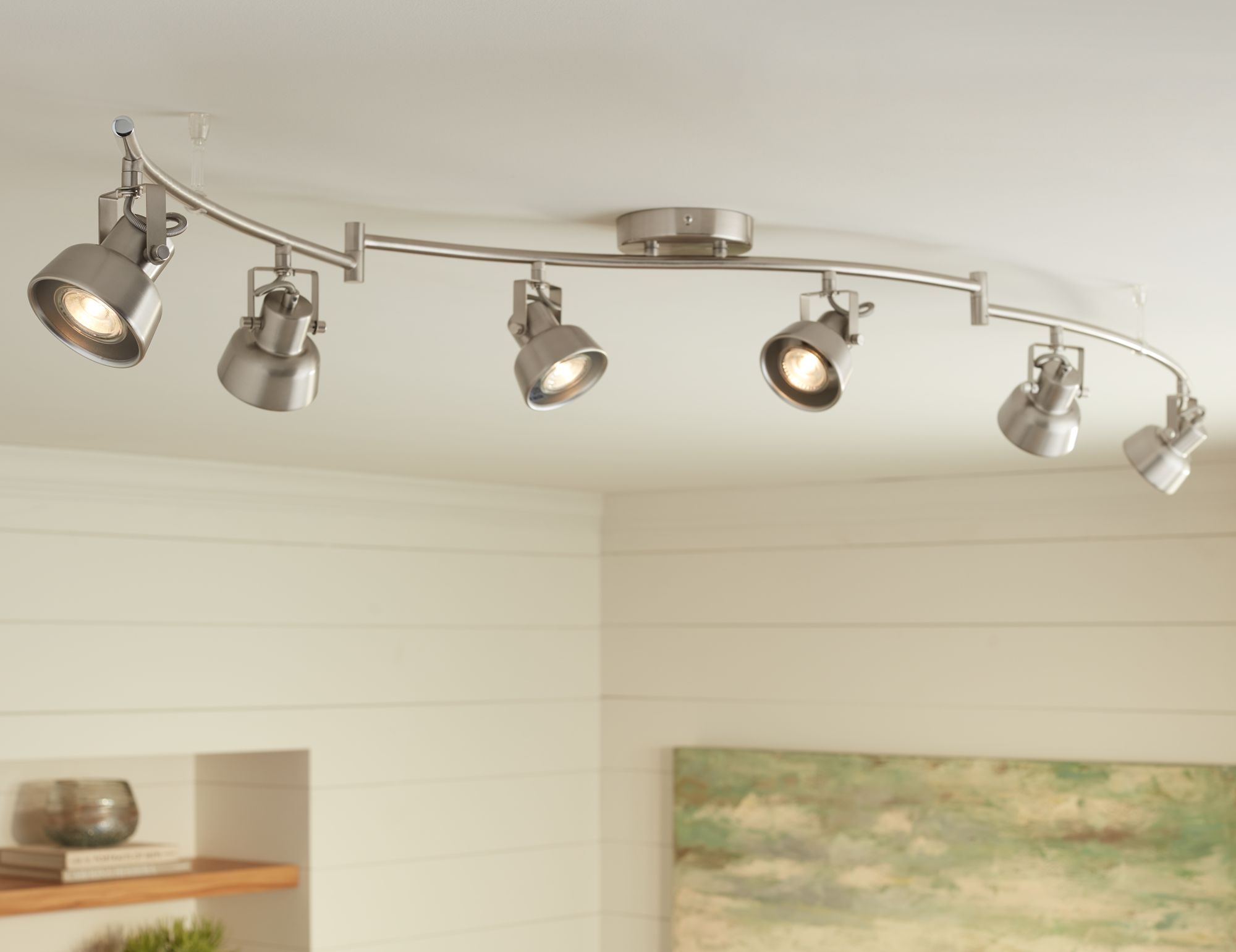 Pro Track® Lenny 6-Light Swing Arm Track Fixture