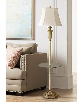 Floor Lamps With Tray Table Lamps Plus