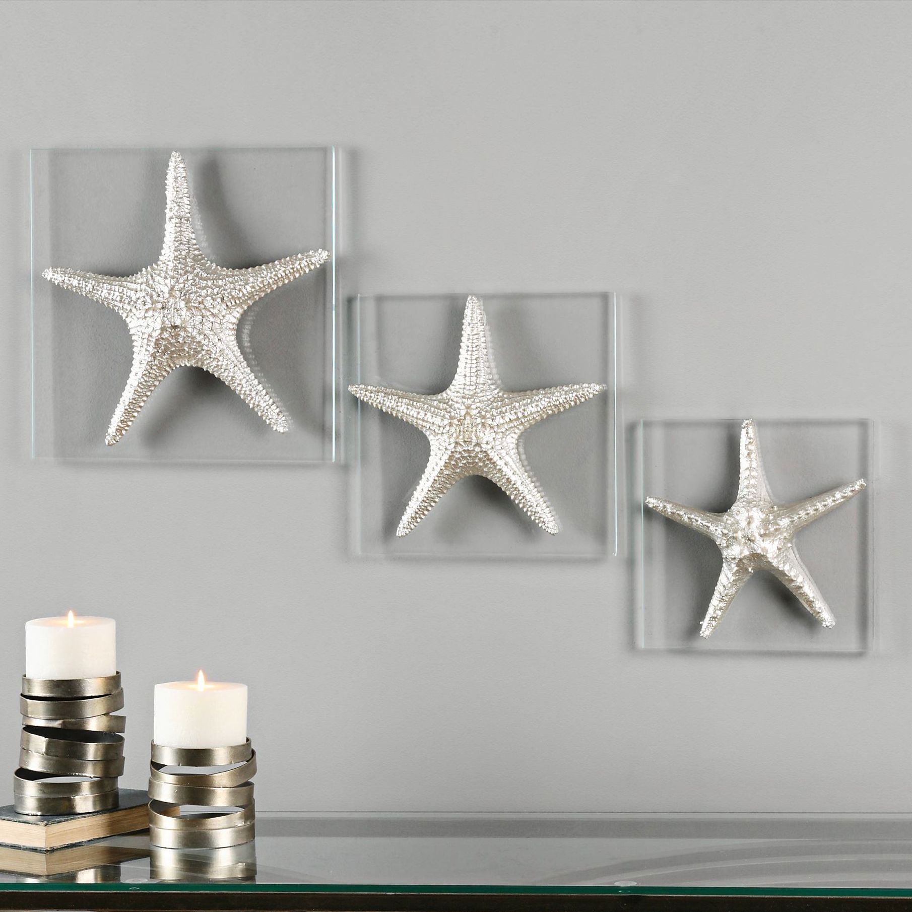 10 In To 19 In Coastal Metal Wall Art Wall Art Lamps Plus