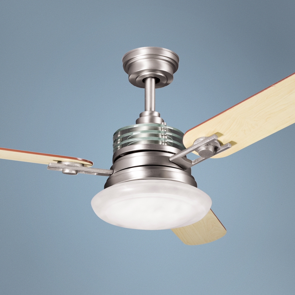 52" Kichler Structures Brushed Nickel Ceiling Fan   #F7975